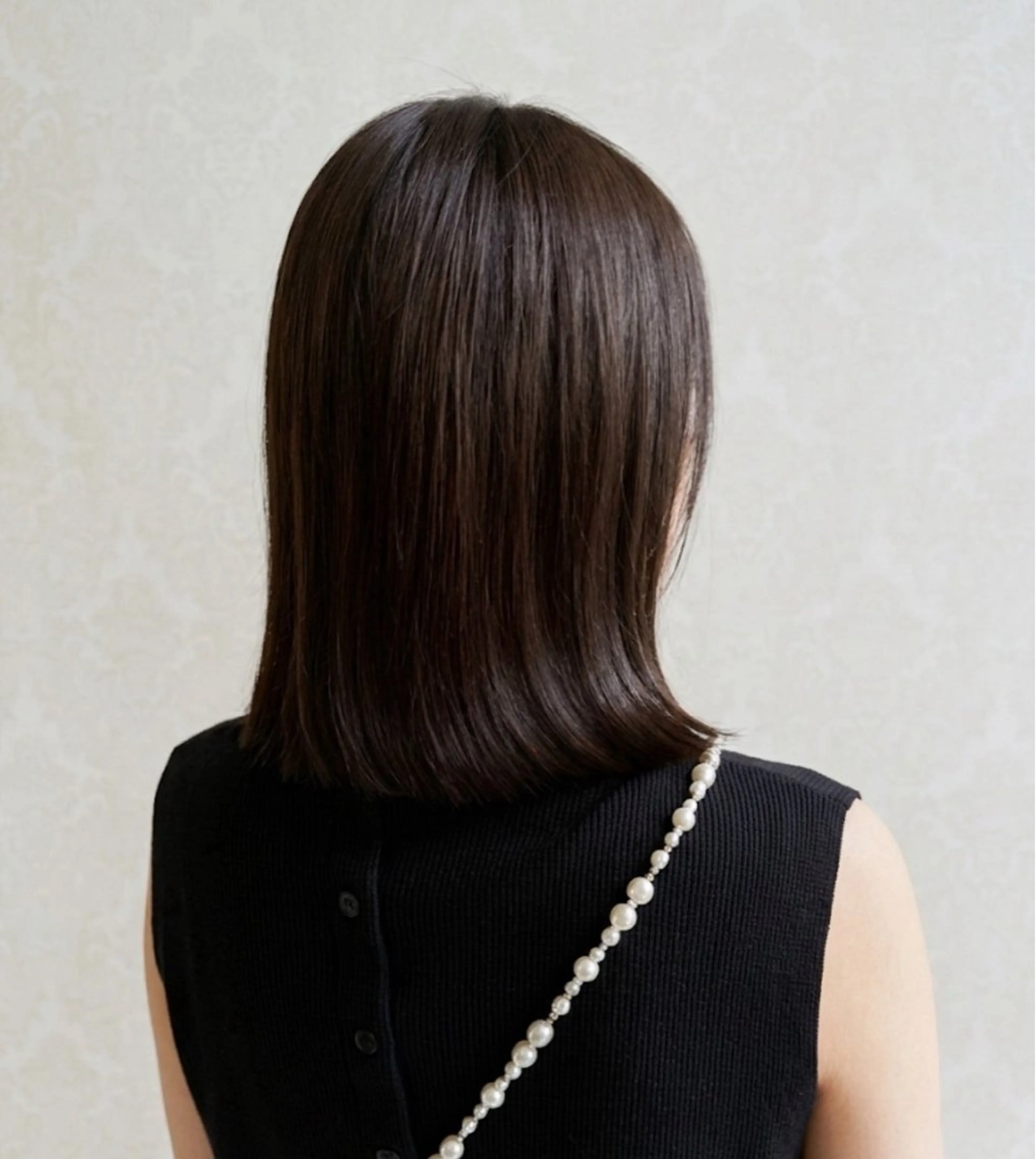 セミロング カラー 青木 捺稀のヘアスタイル