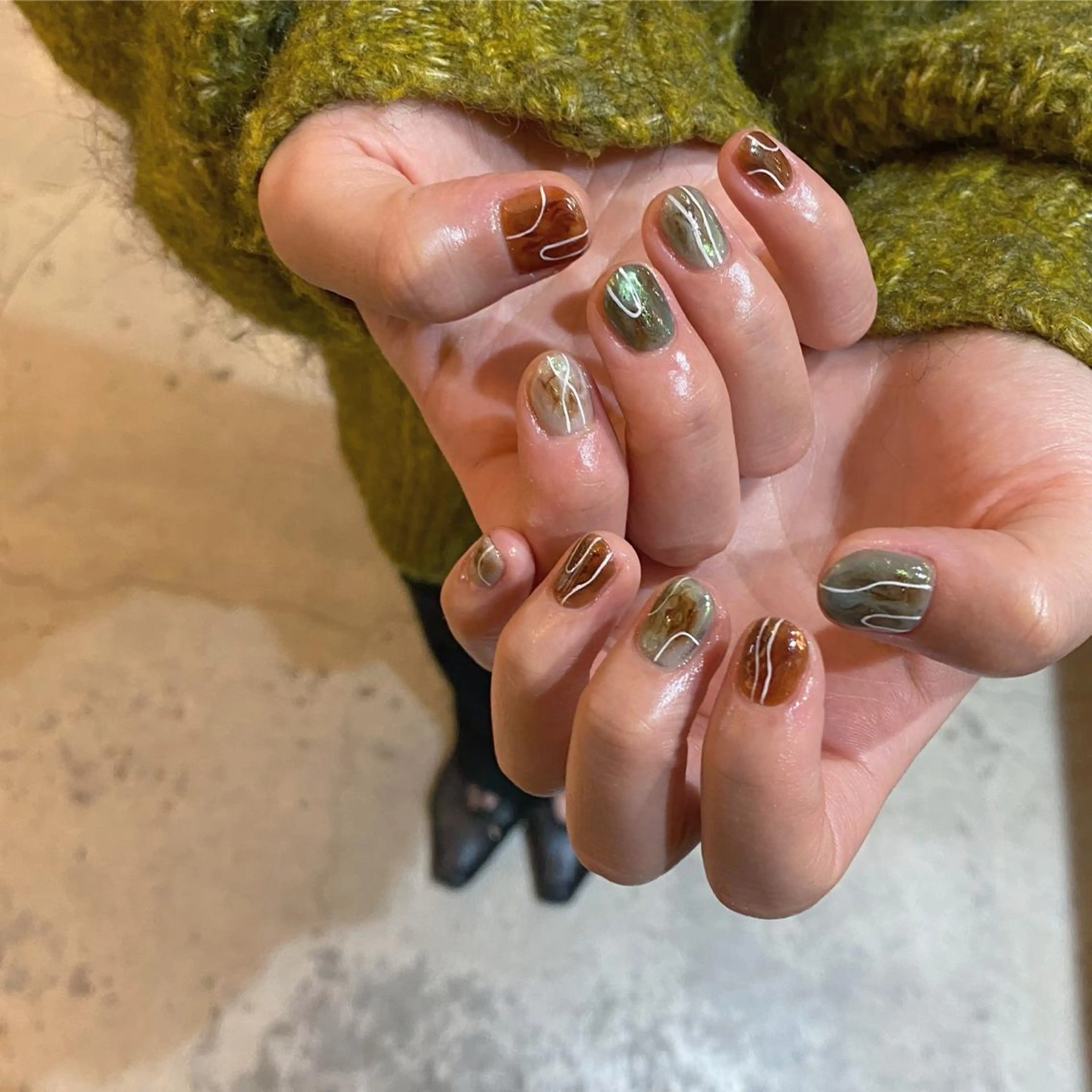 ネイル ハンドネイル 栗林 実莉のネイルデザイン