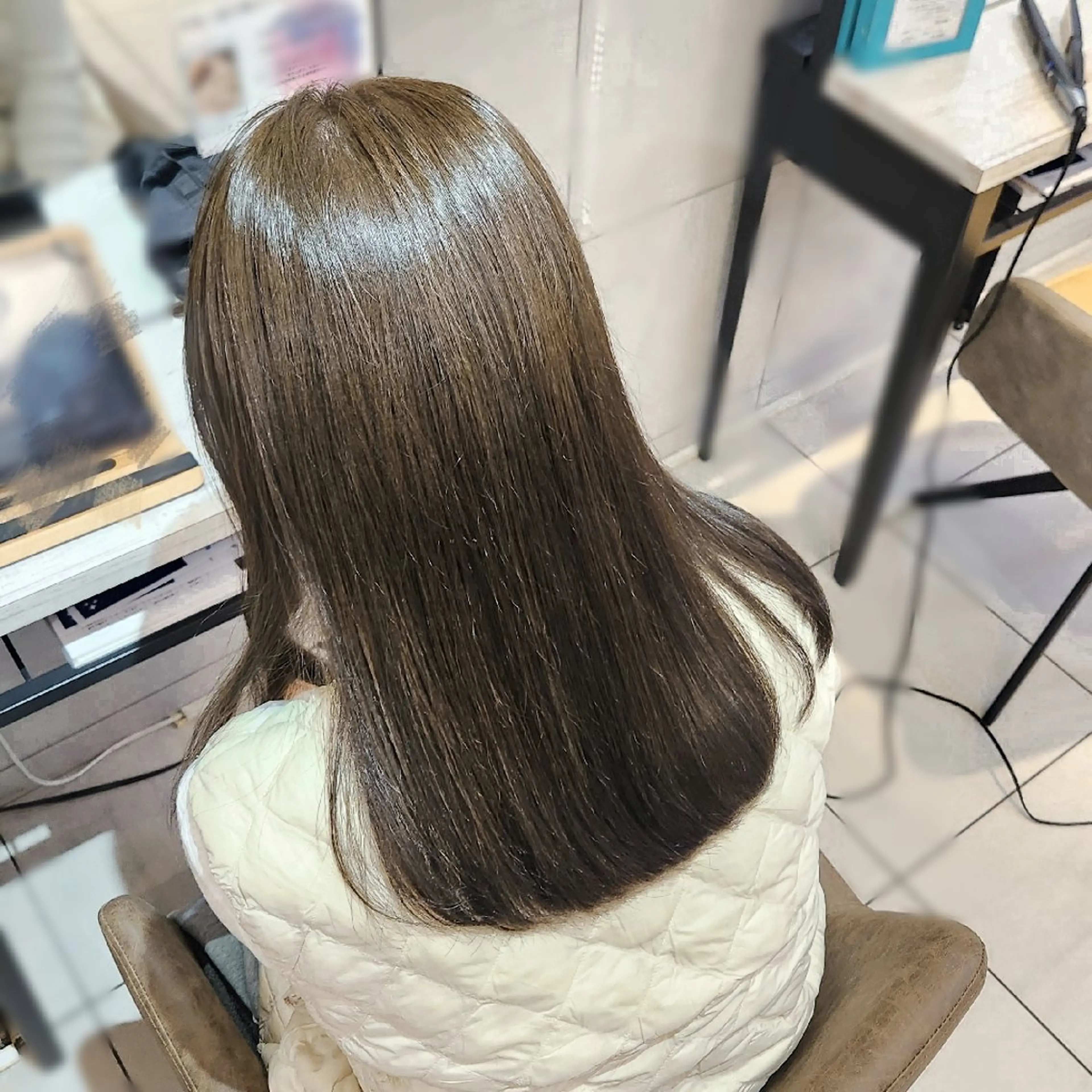 カラー くまだ あかねฅ🐶🐾のヘアスタイル