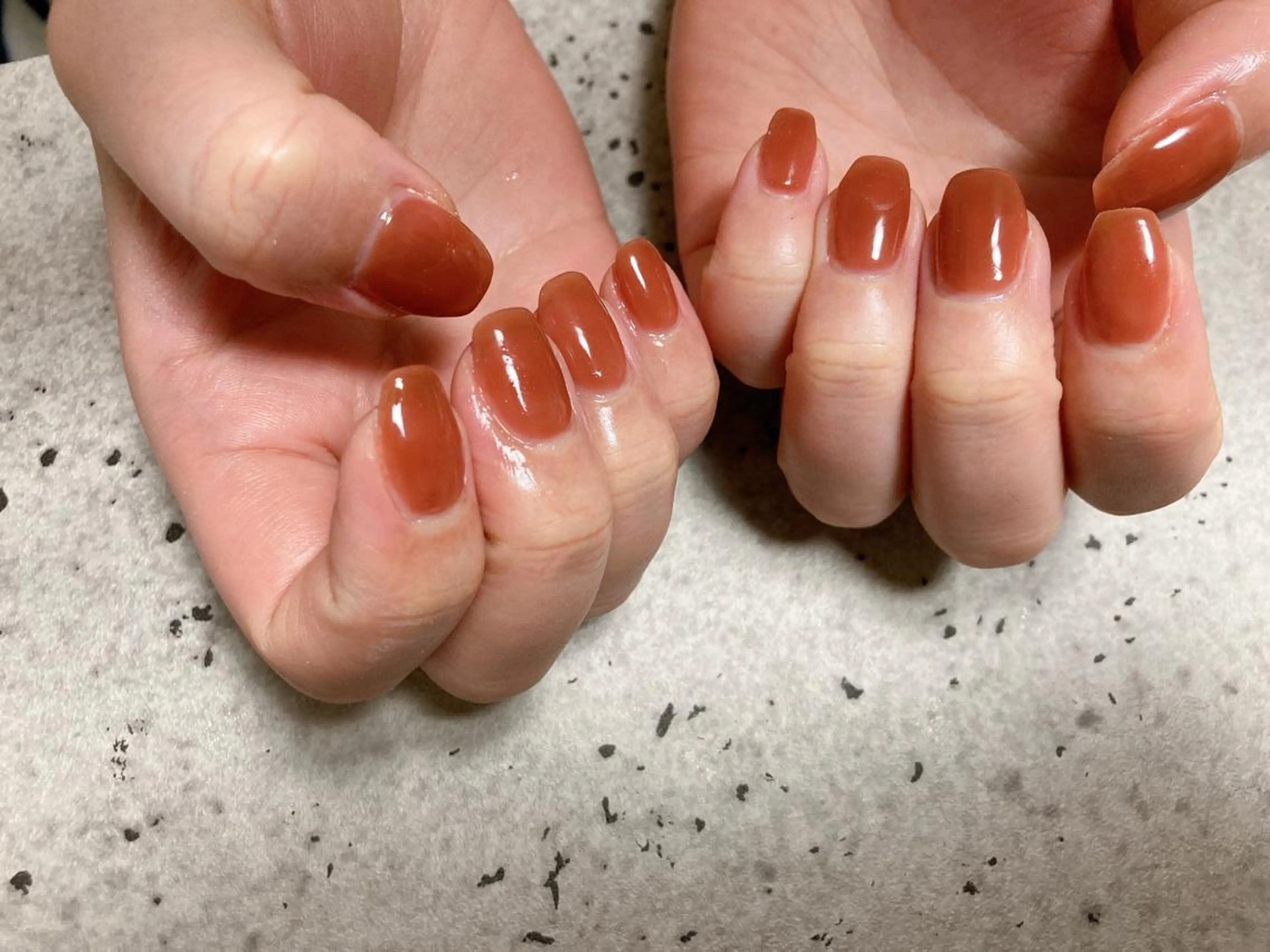 ネイル ワンカラーネイル kikinail 溝の口のネイルデザイン