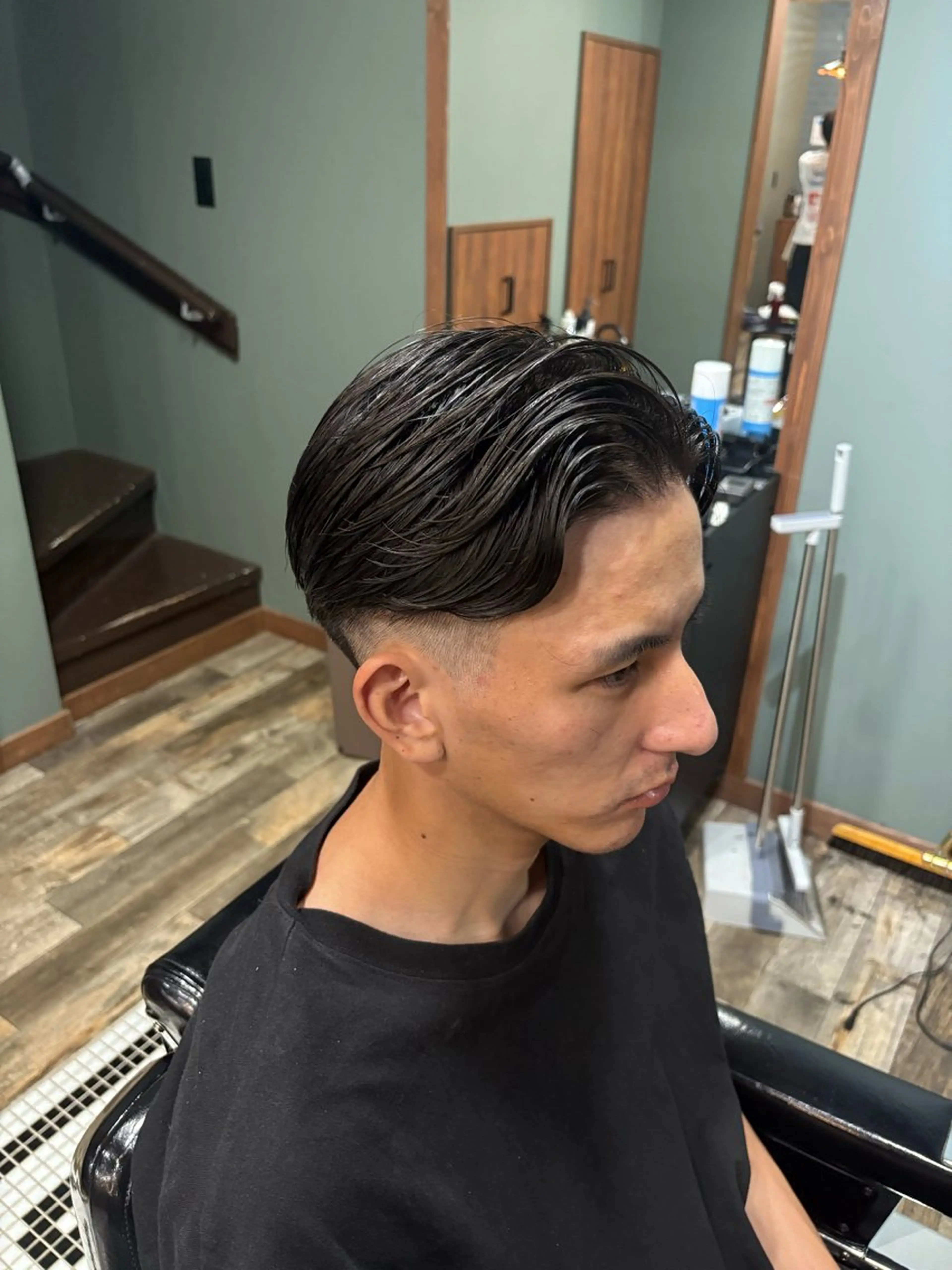 ミディアム メンズ 木名瀬 海星のヘアスタイル