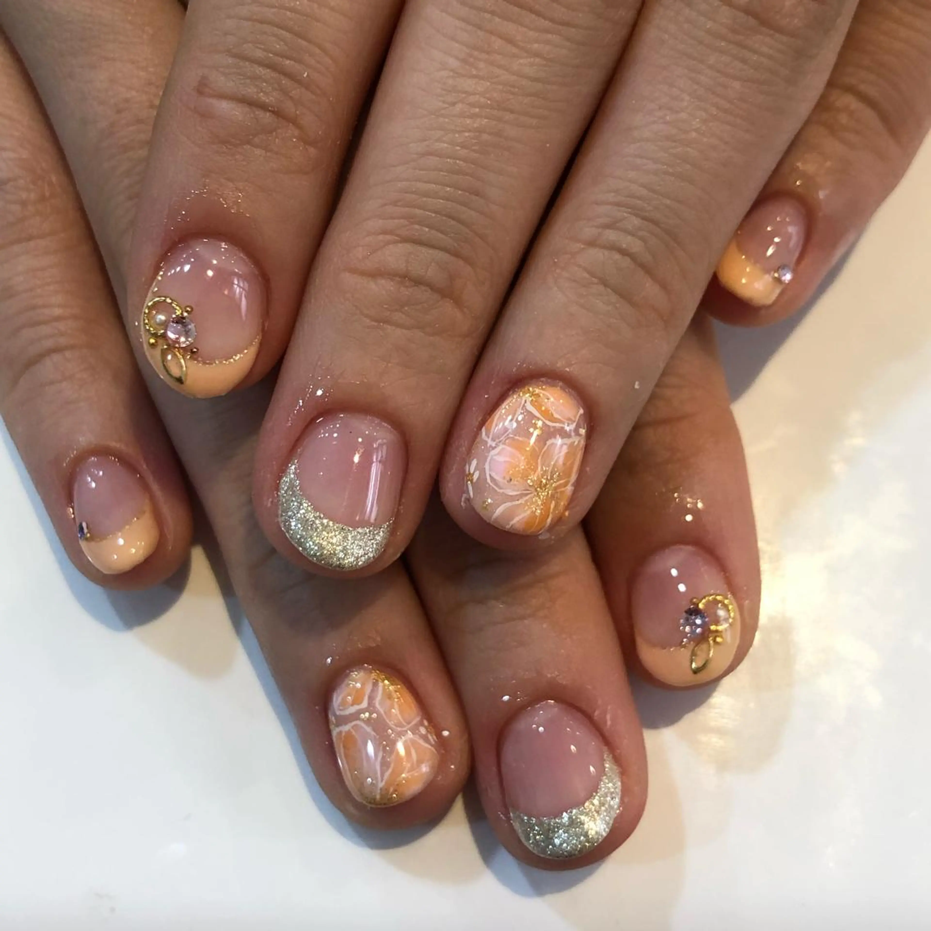 ネイル 坂本 萌のネイルデザイン