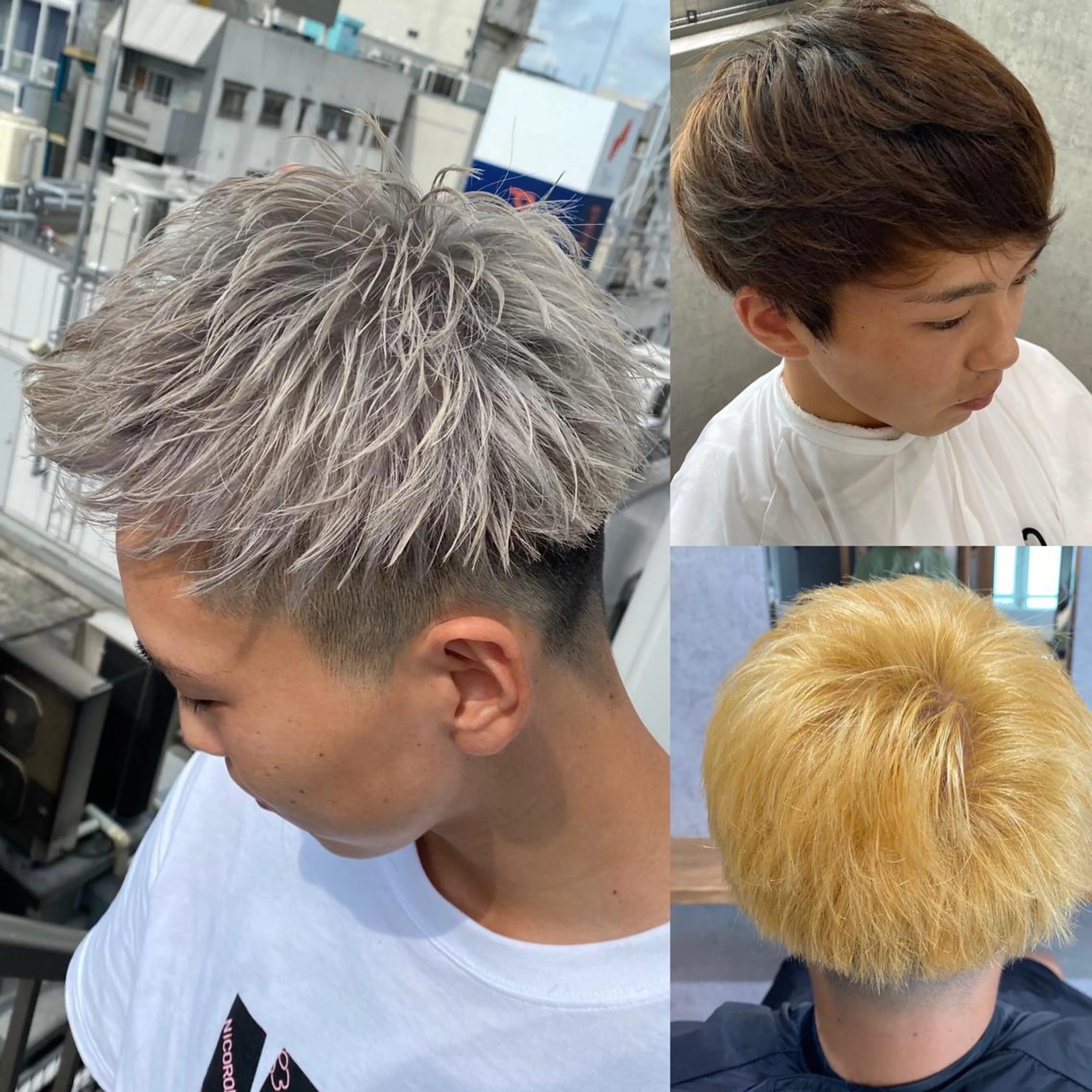 カラー メンズ ヘアカラー トリートメント KAITO メンズ特化美容師のヘアスタイル