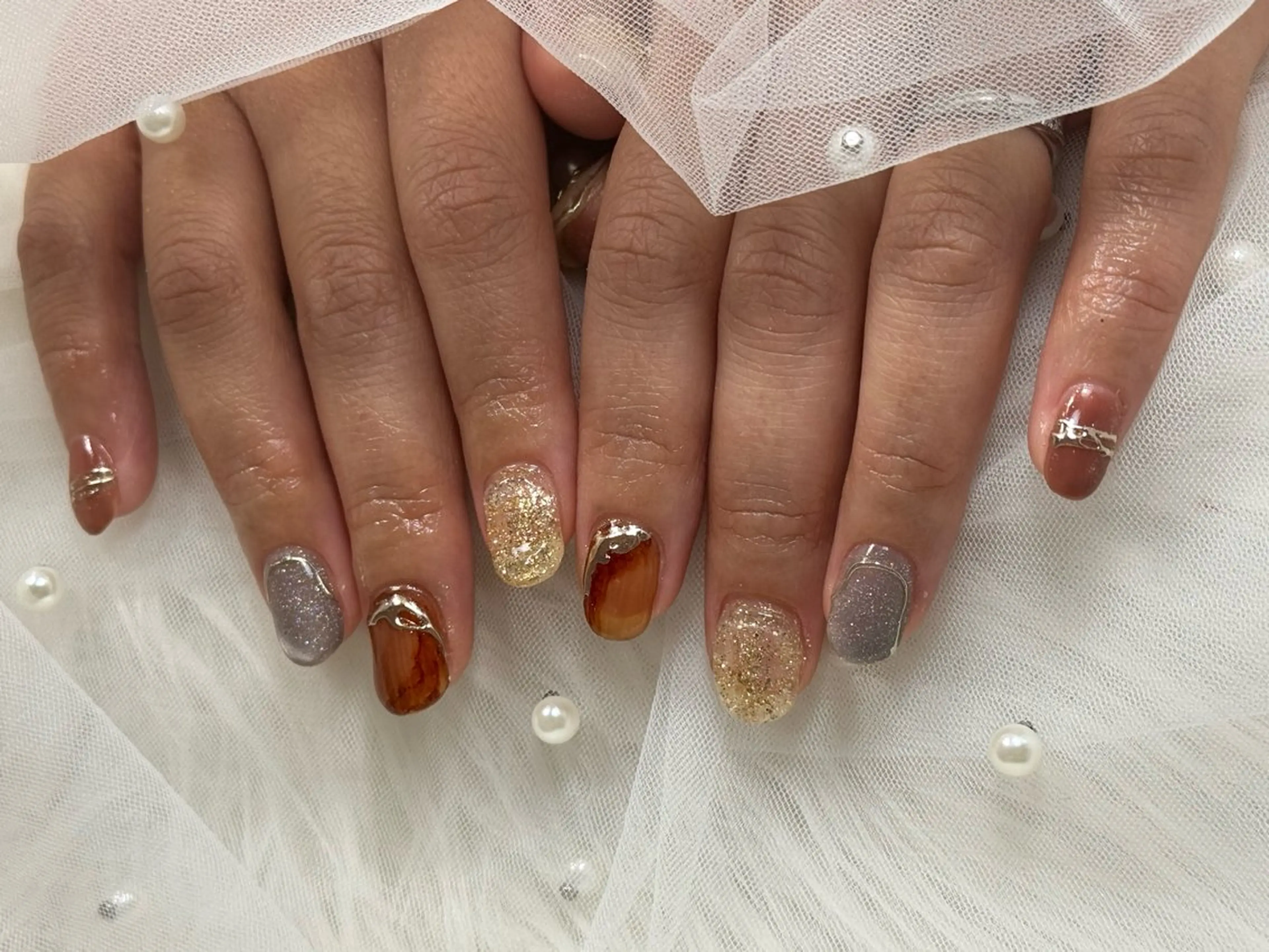 ネイル ハンドネイル ♡高安駅駅前♡ and-Mのネイルデザイン