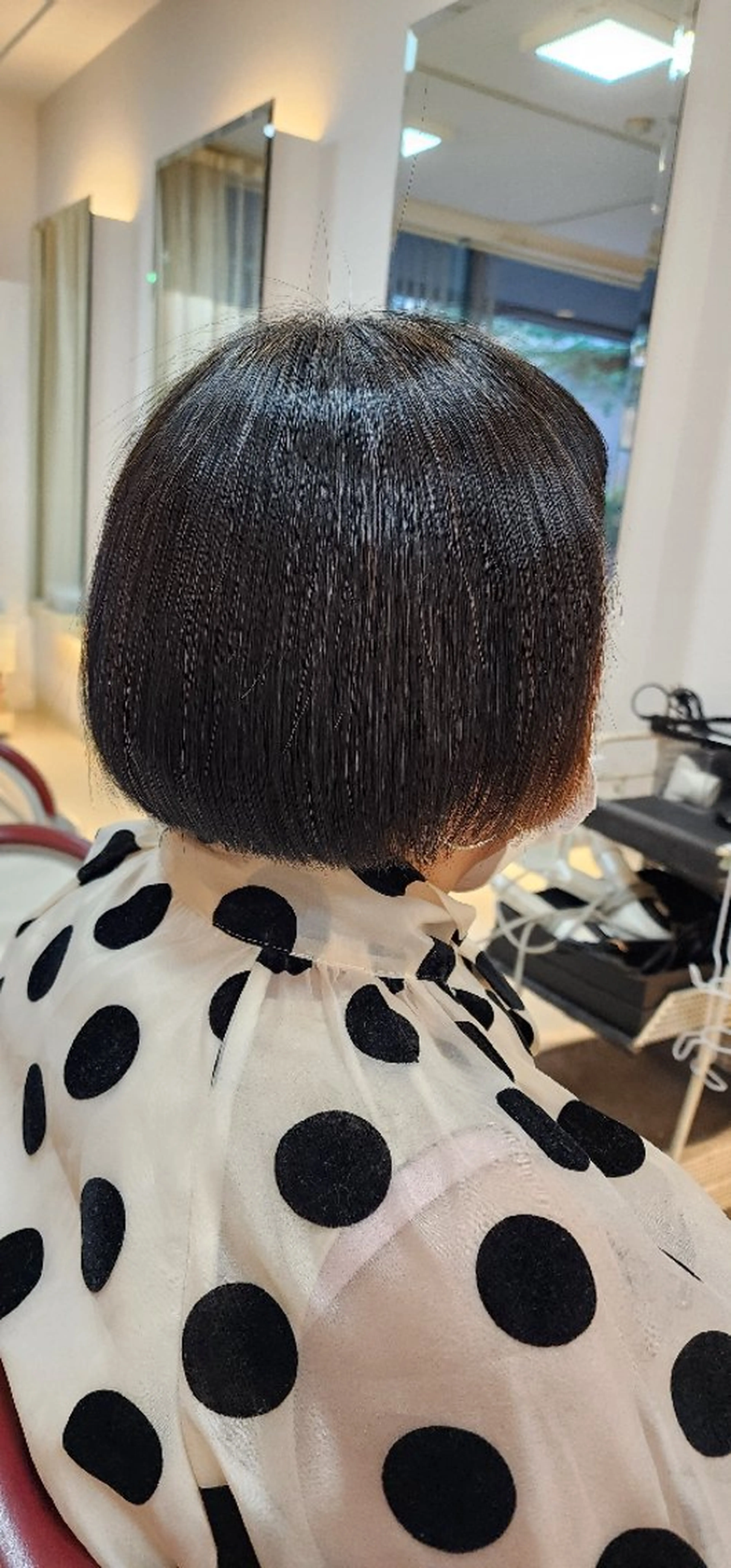 ミディアム パーマ くせ毛 hairmake Juinのヘアスタイル