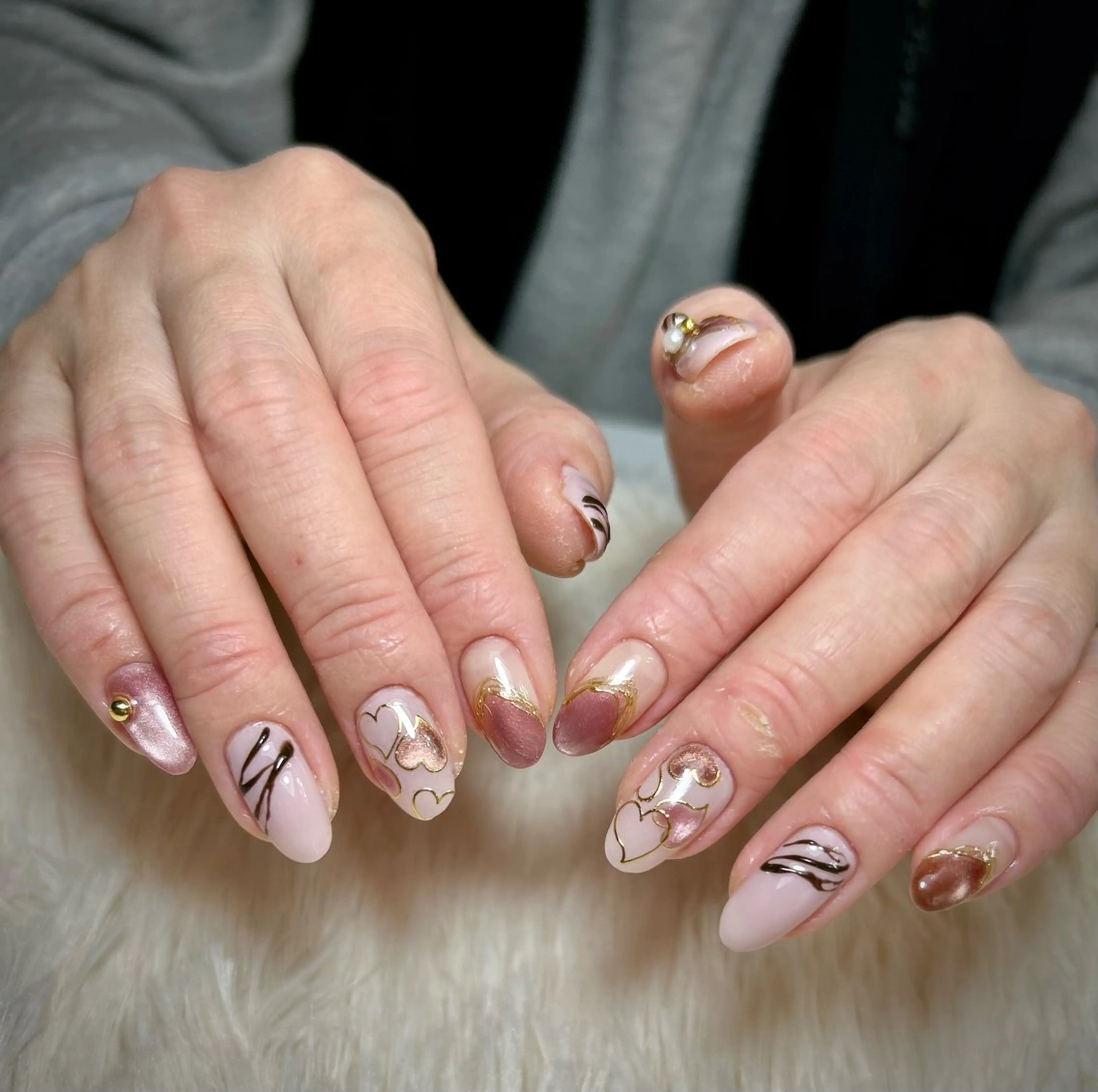 ネイル Nailsalon Latteのネイルデザイン