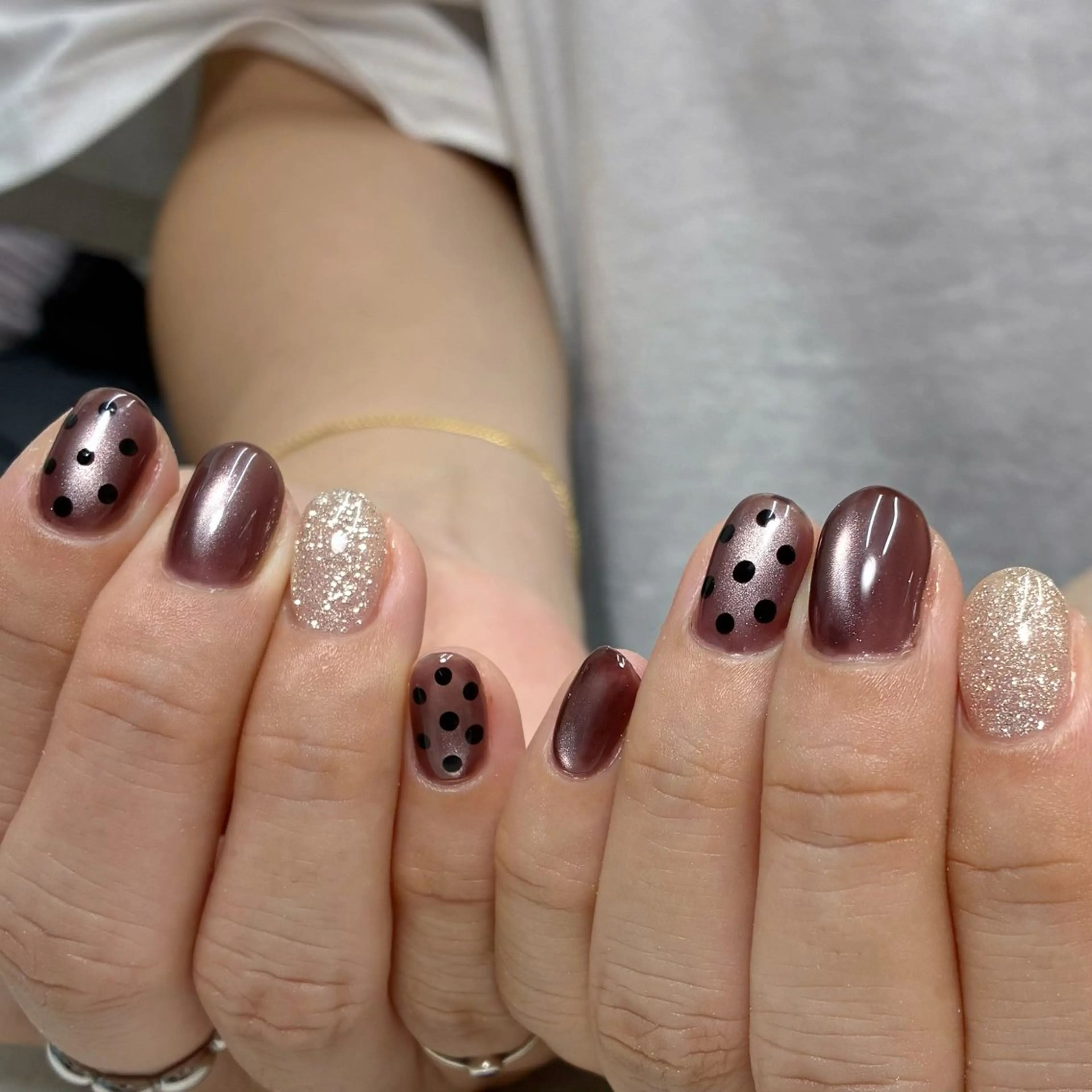 ネイル ドット ハンドネイル mumjyu MIKAのネイルデザイン