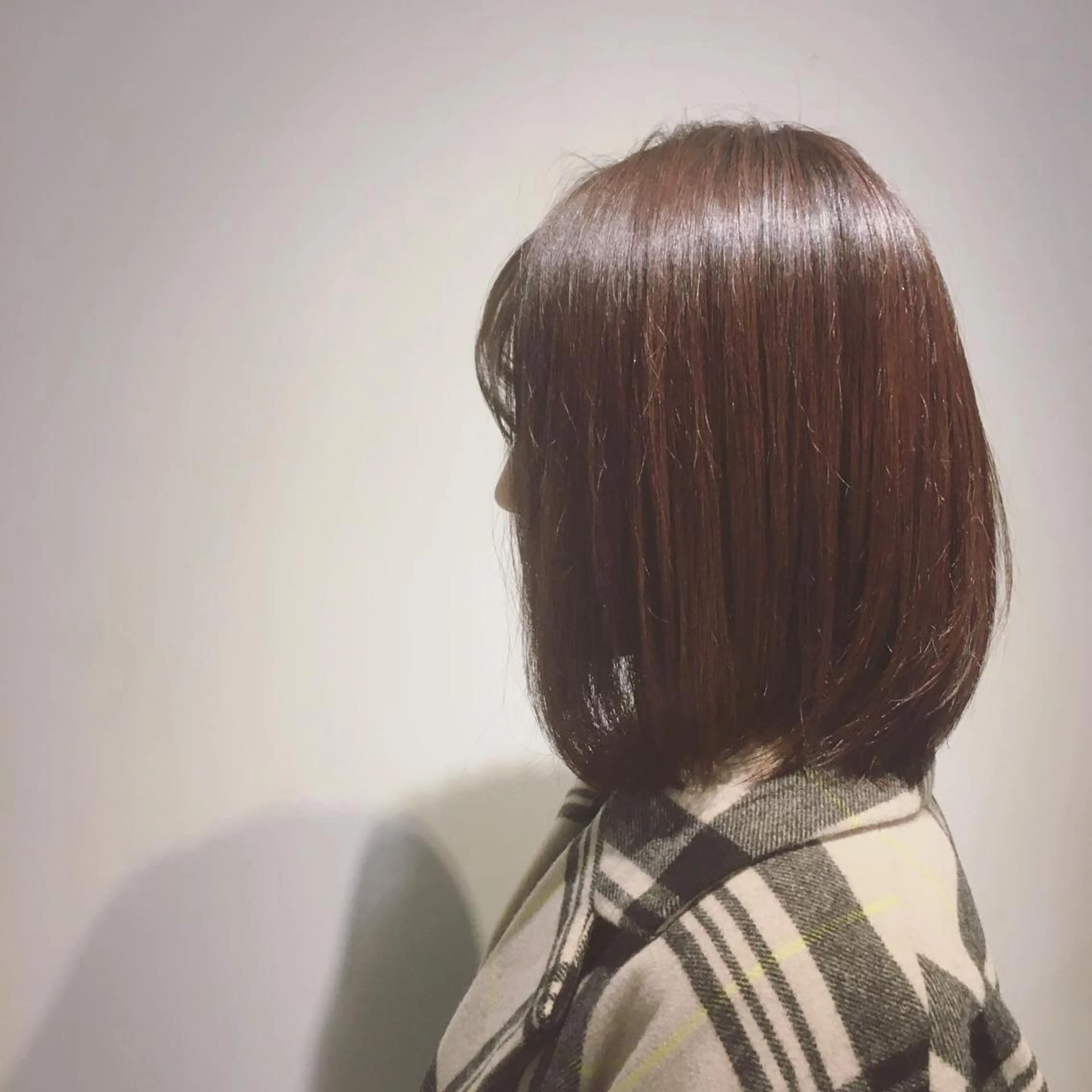 ミディアム カラー カット ヘアカラー しのはら まどかのヘアスタイル