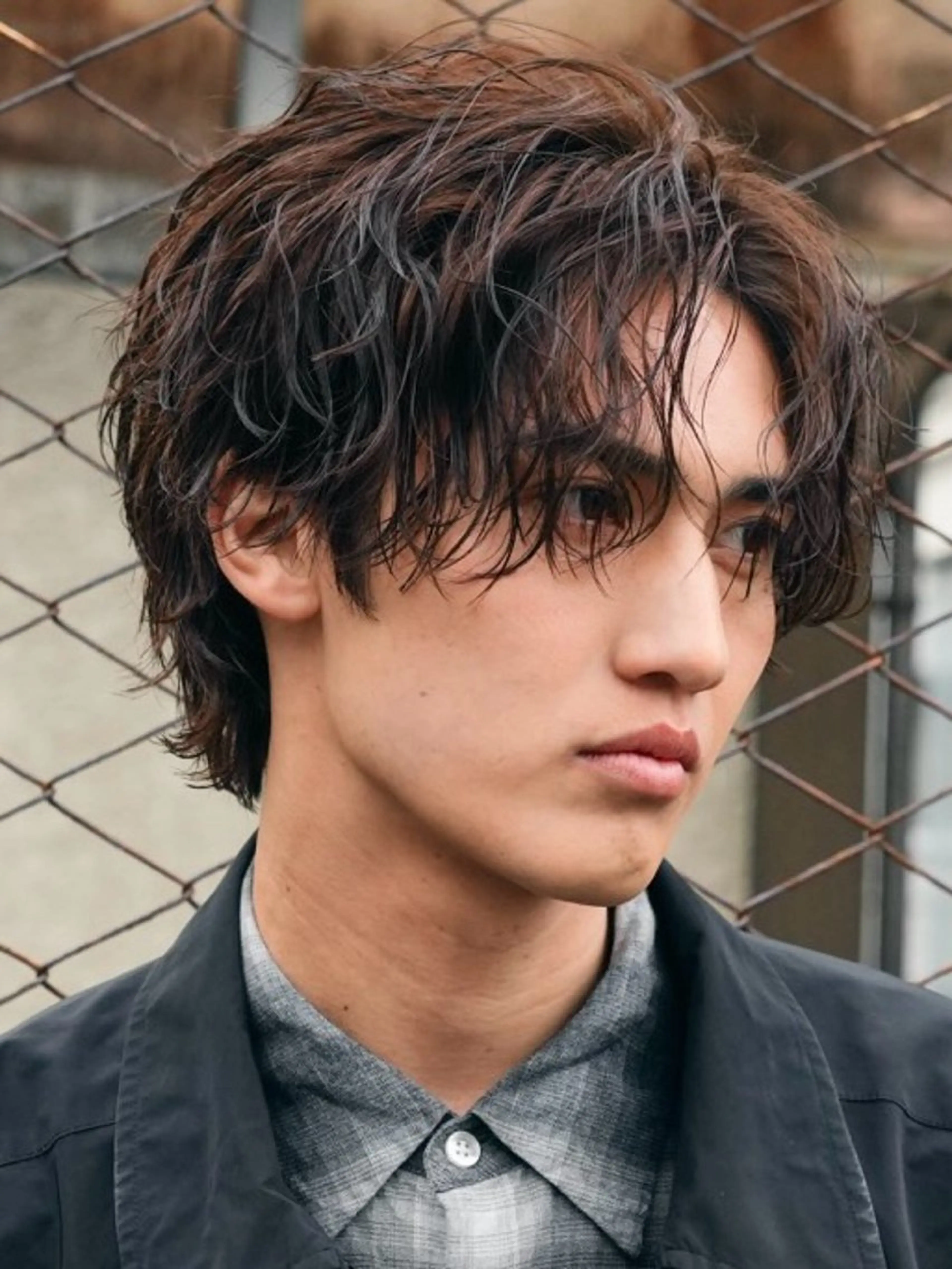 パーマ メンズ フェザーパーマ マッシュ メンズパーマ 学生（メンズ向け） メンズツイストパーマ パーマ fifth/原宿/ シャドウパーマ/カズのヘアスタイル