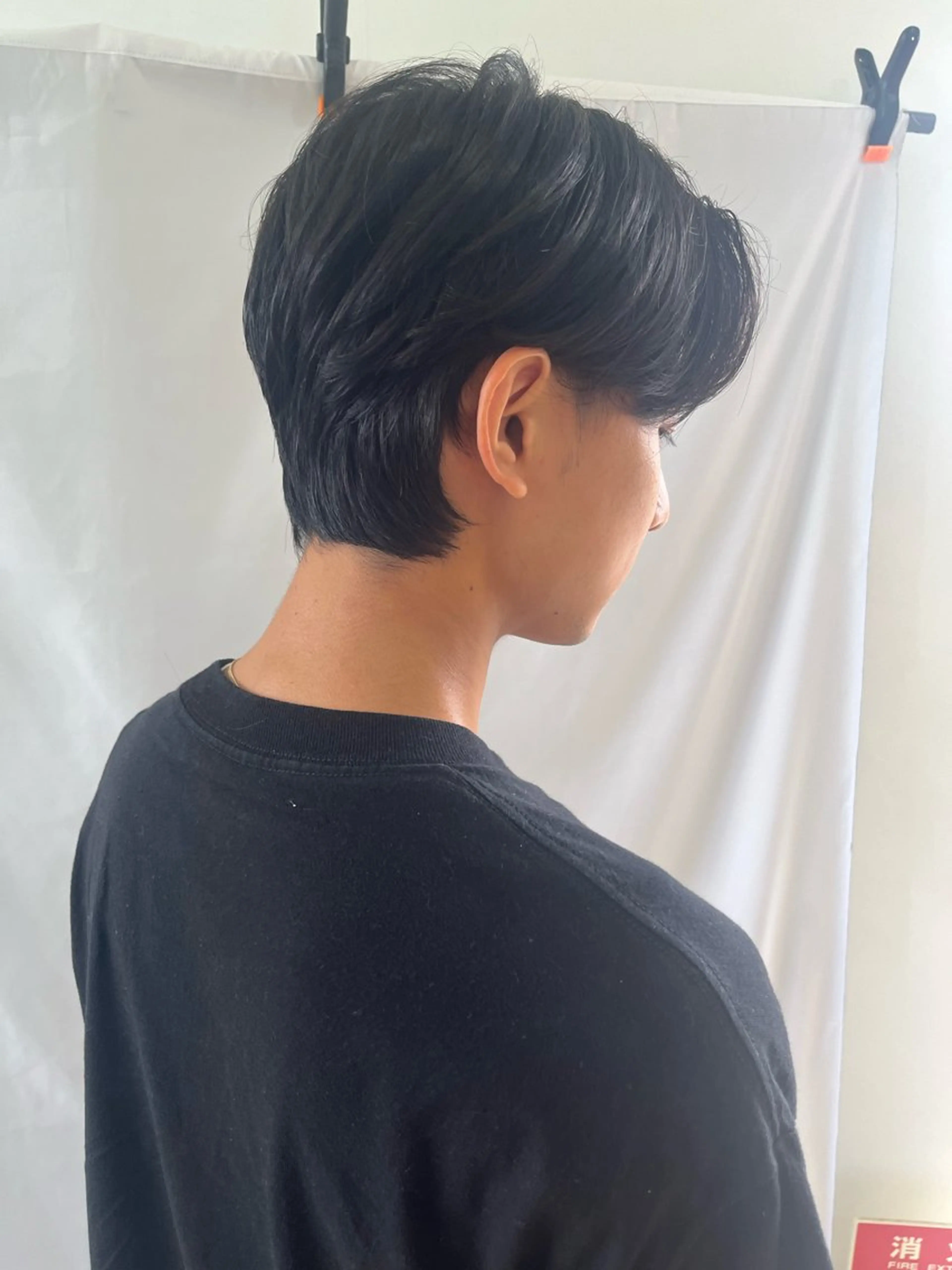 メンズ センターパート 甲斐 遼太郎のヘアスタイル