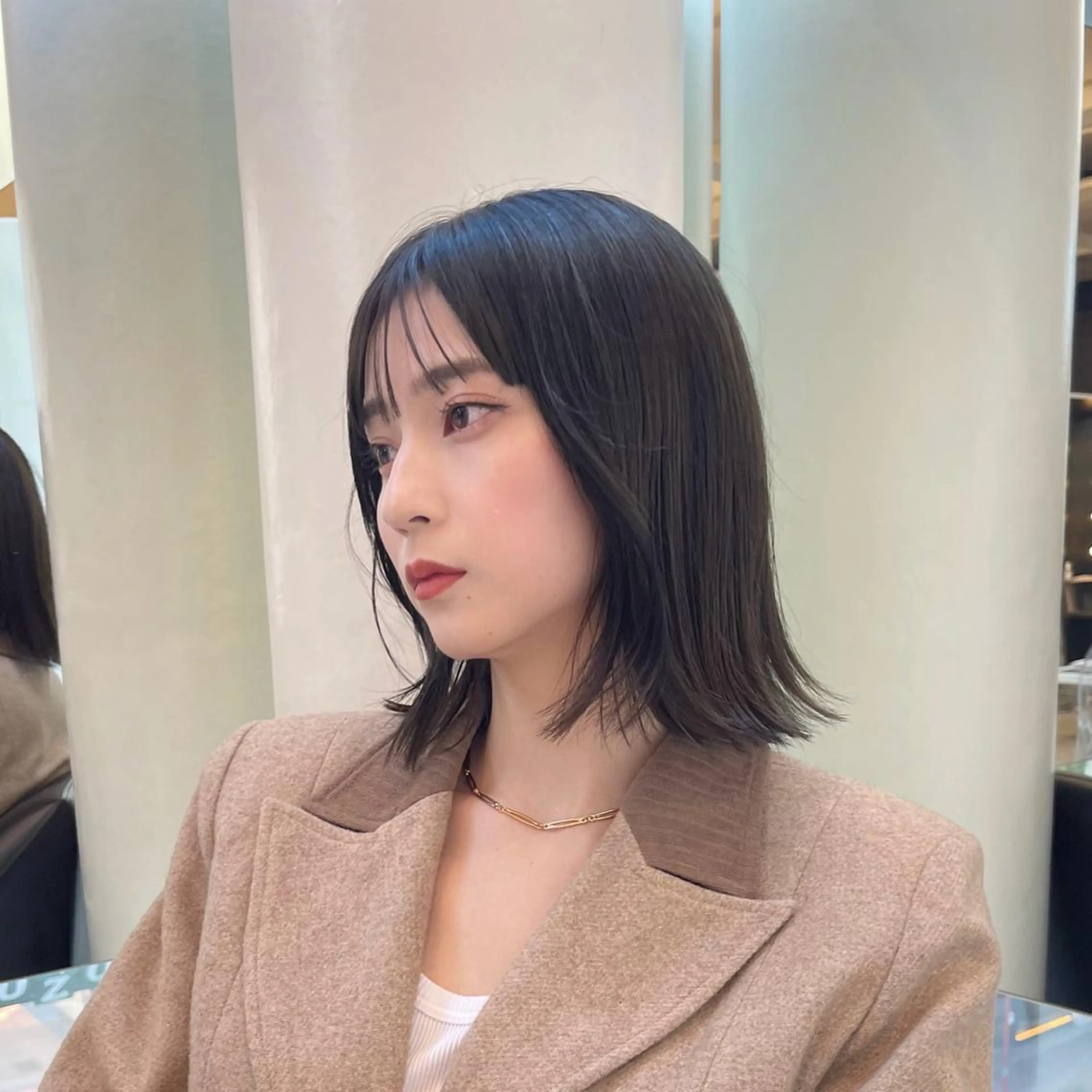 ミディアム カラー 悩みを解決💫似合せ RENのヘアスタイル