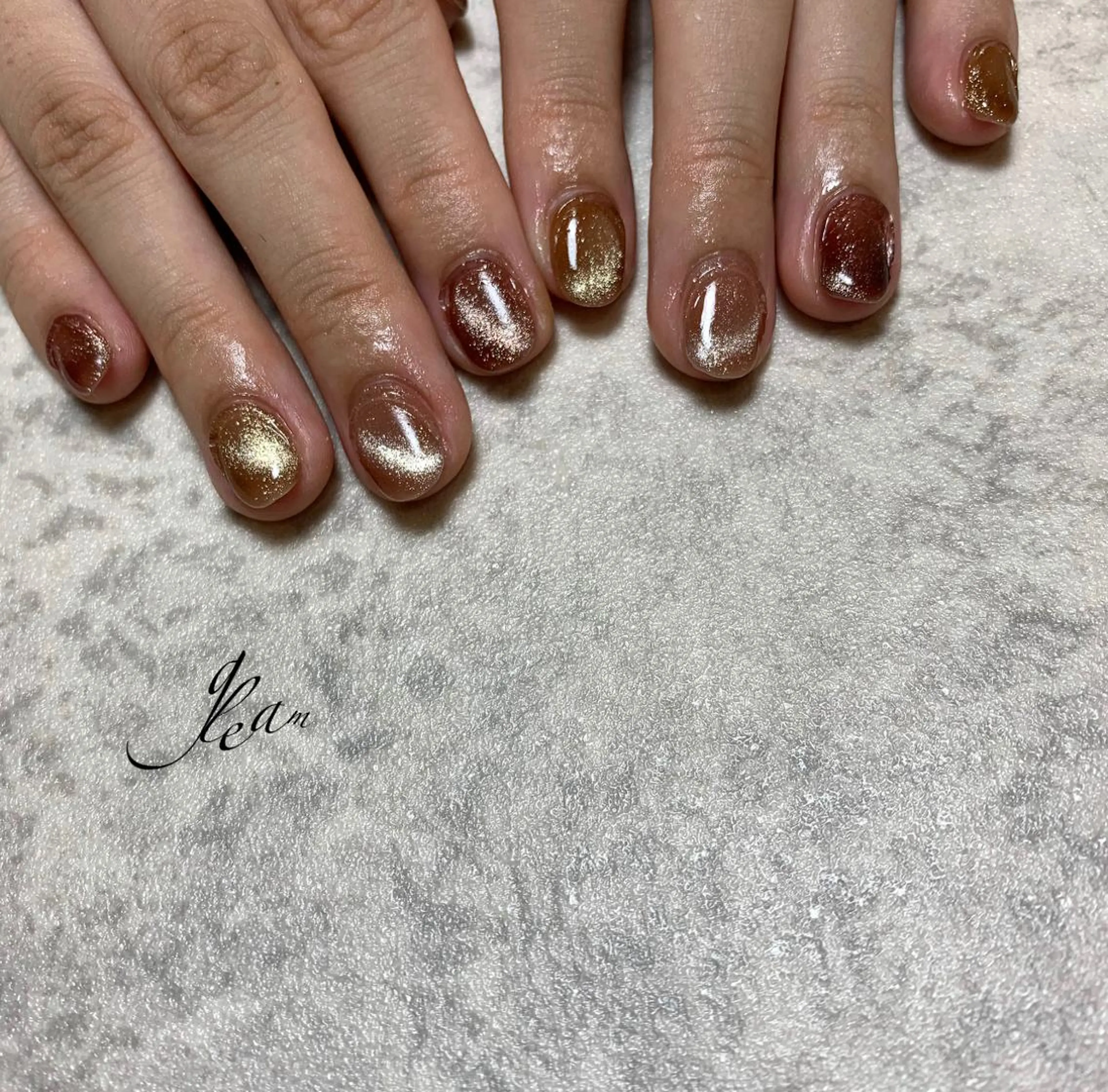 ネイル ハンドネイル gleam✴︎ sayakaのネイルデザイン