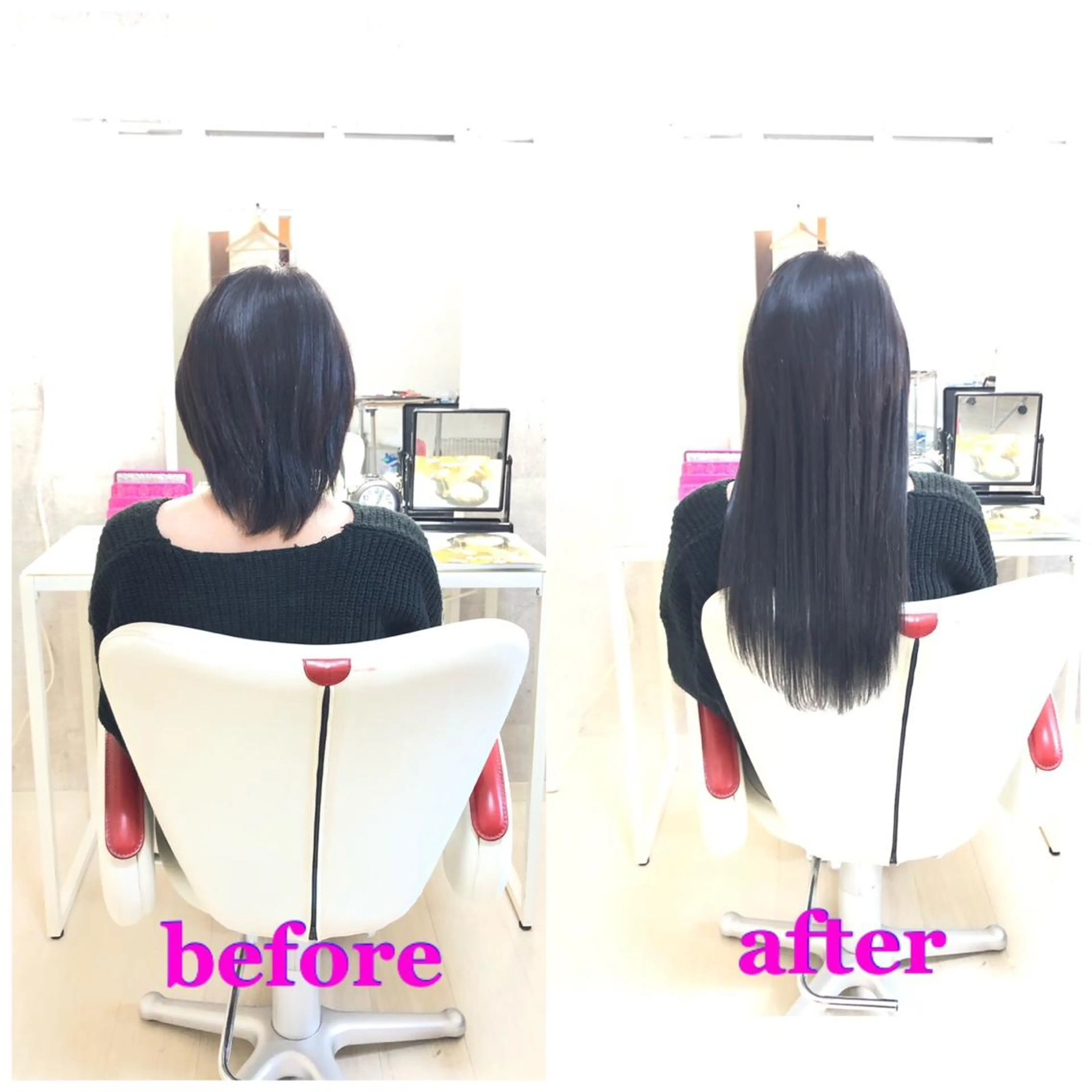 ロング エクステ 🌸ドレスアップ 心斎橋店🌸のヘアスタイル