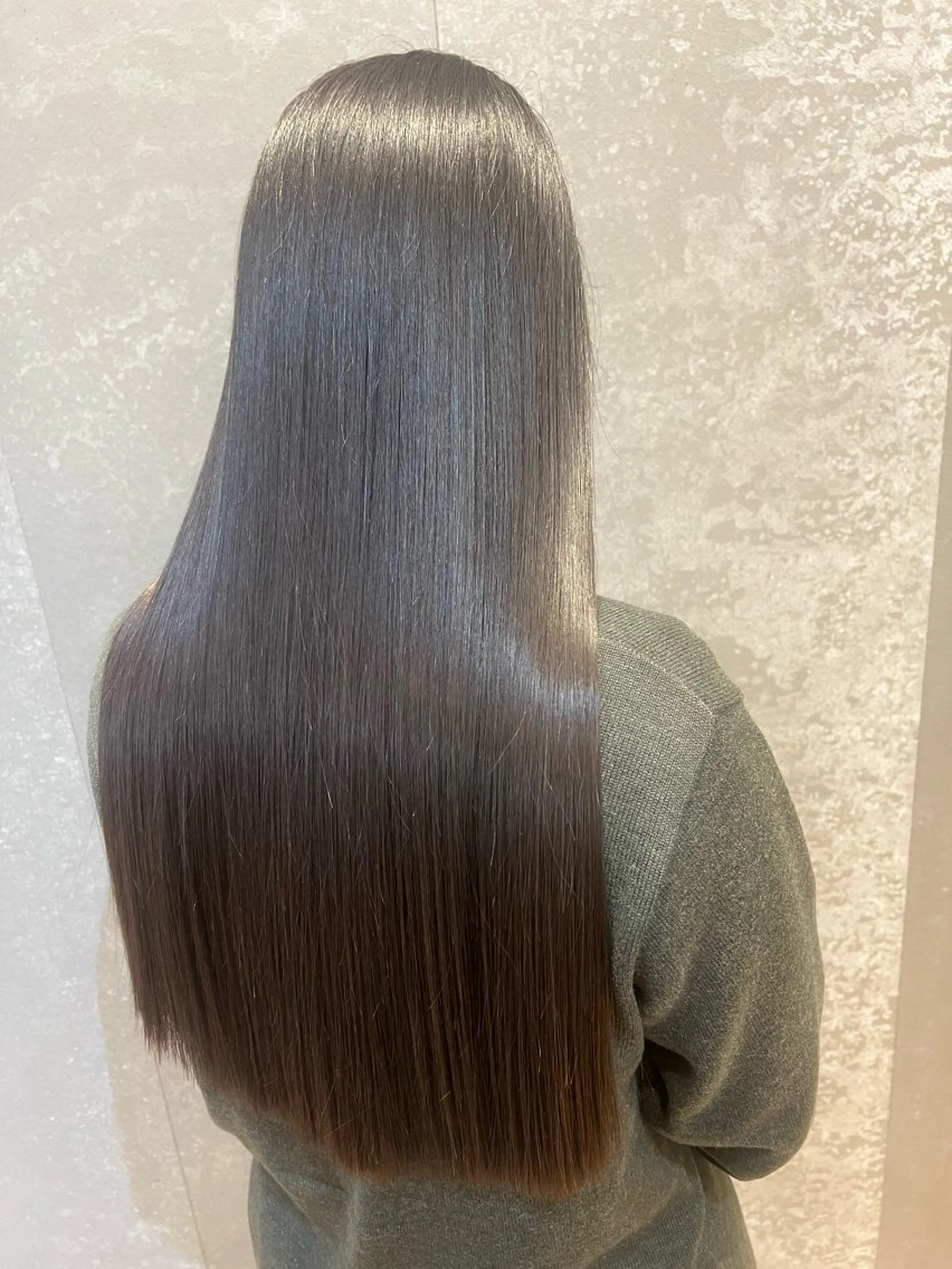 🌈ご新規様限定クーポン🌈⚡️伸ばしている方におオススメ⚡️髪質改善トリートメント＋艶カラー＋超音波トリートメントの写真