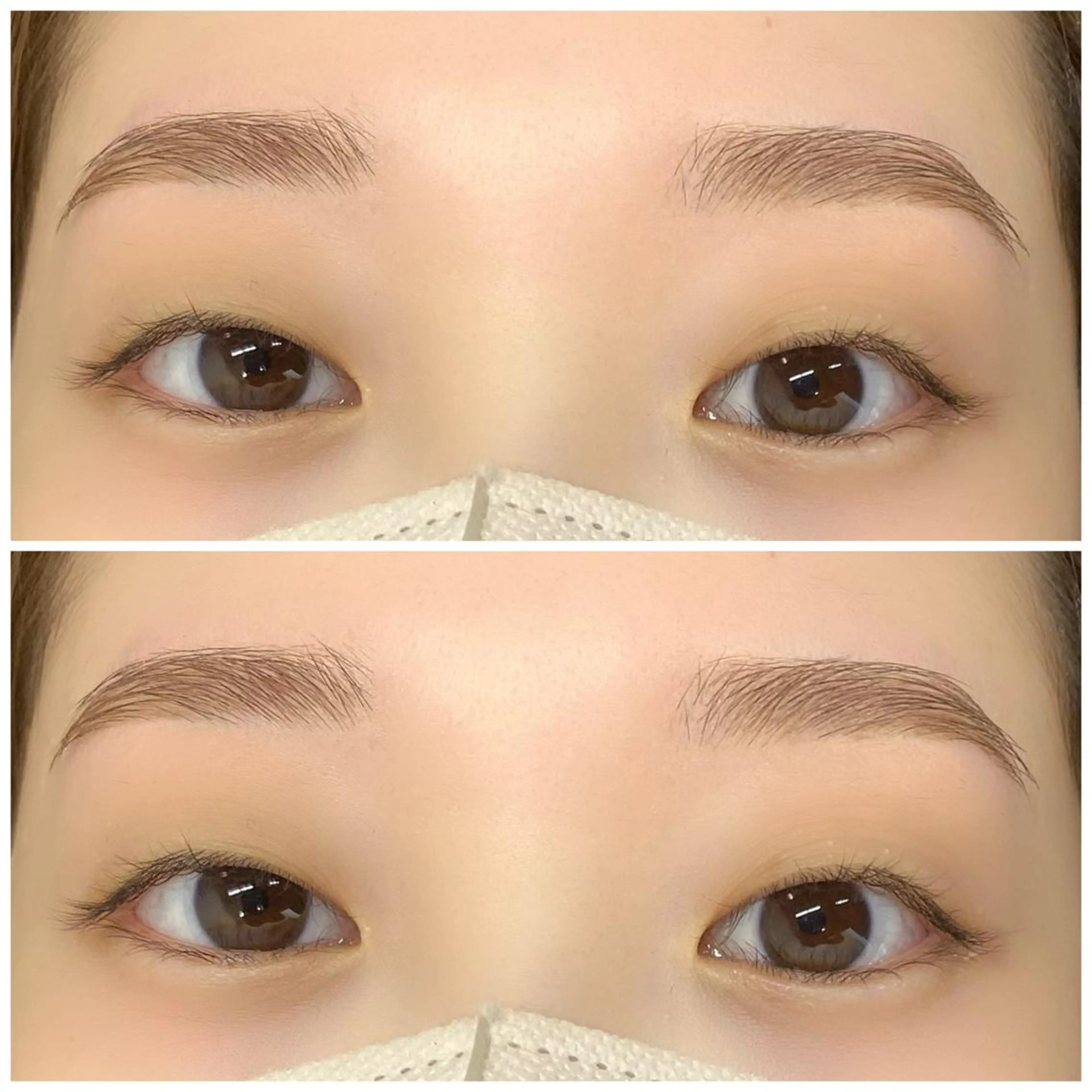 アイブロウ ワックス脱毛 眉カット その他(アイブロウ) 韓国風眉×顔タイプ 診断®  Naoの眉毛・アイブロウイメージ
