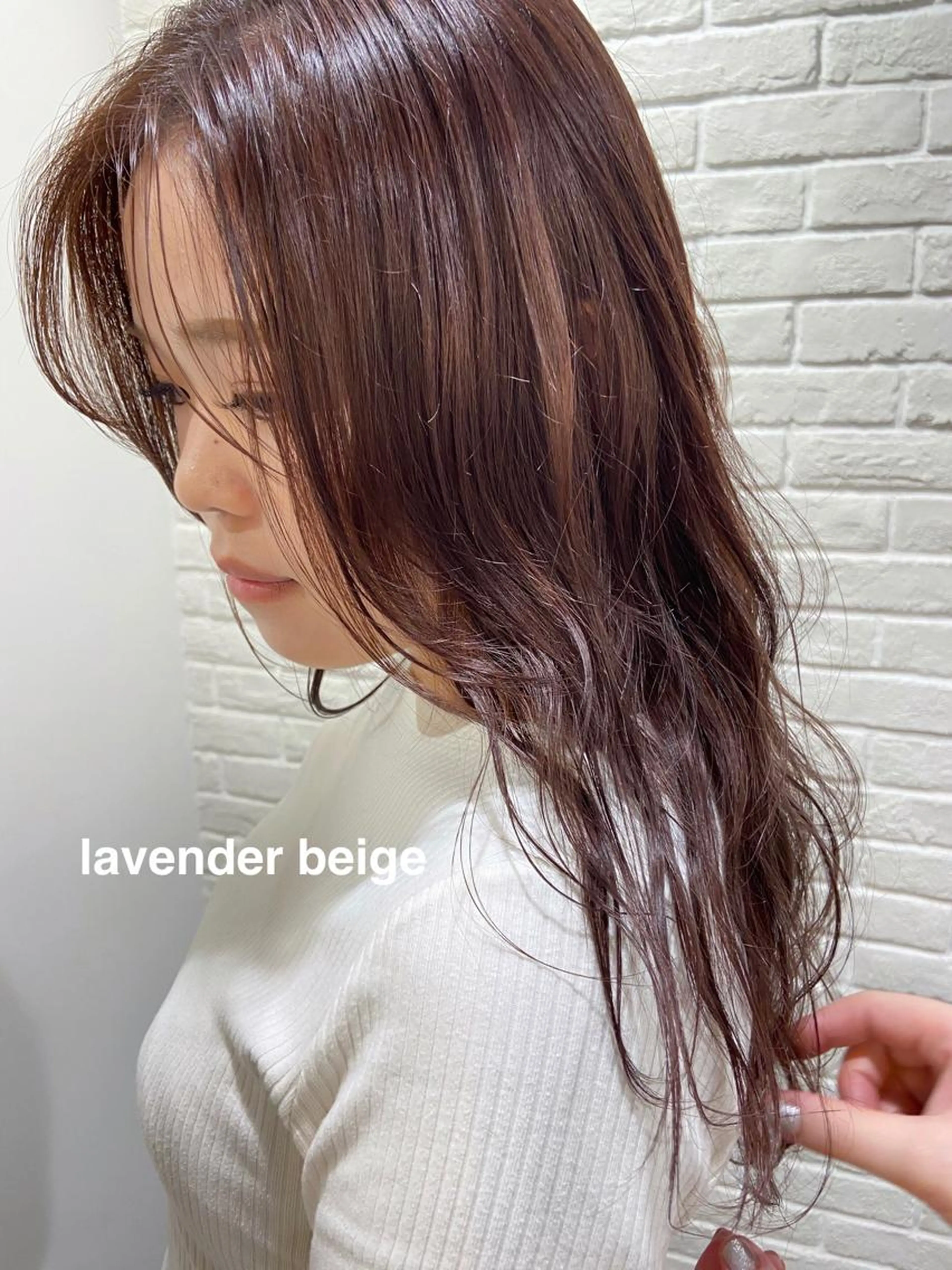 全体 透明感カラー＋4stepトリートメント🤍  [姫路/美容室/ヘアサロン]の写真