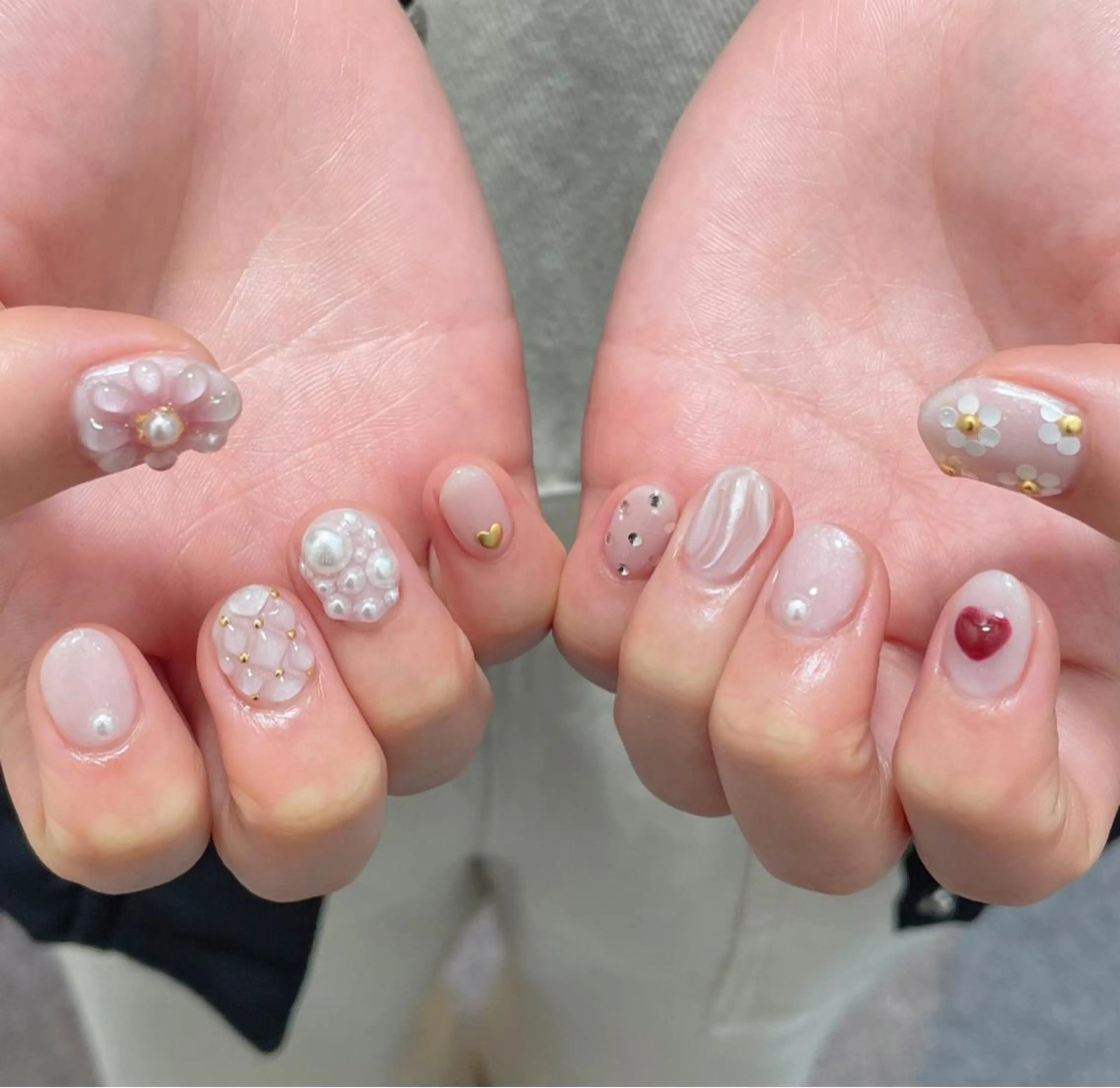 ネイル ハンドネイル 髙橋 優菜のネイルデザイン