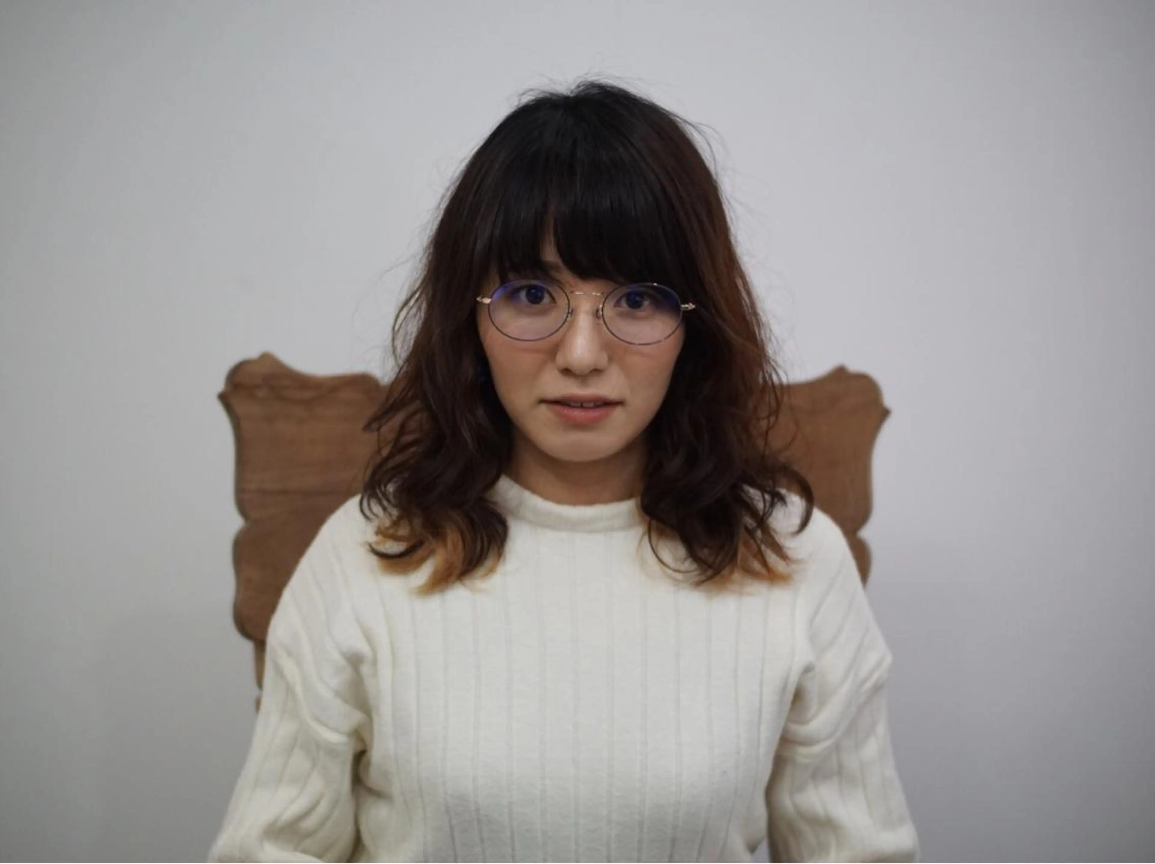 セミロング パーマ セミロングパーマ デジタルパーマ SWEETROOM所属・清田 健太朗のヘアスタイル