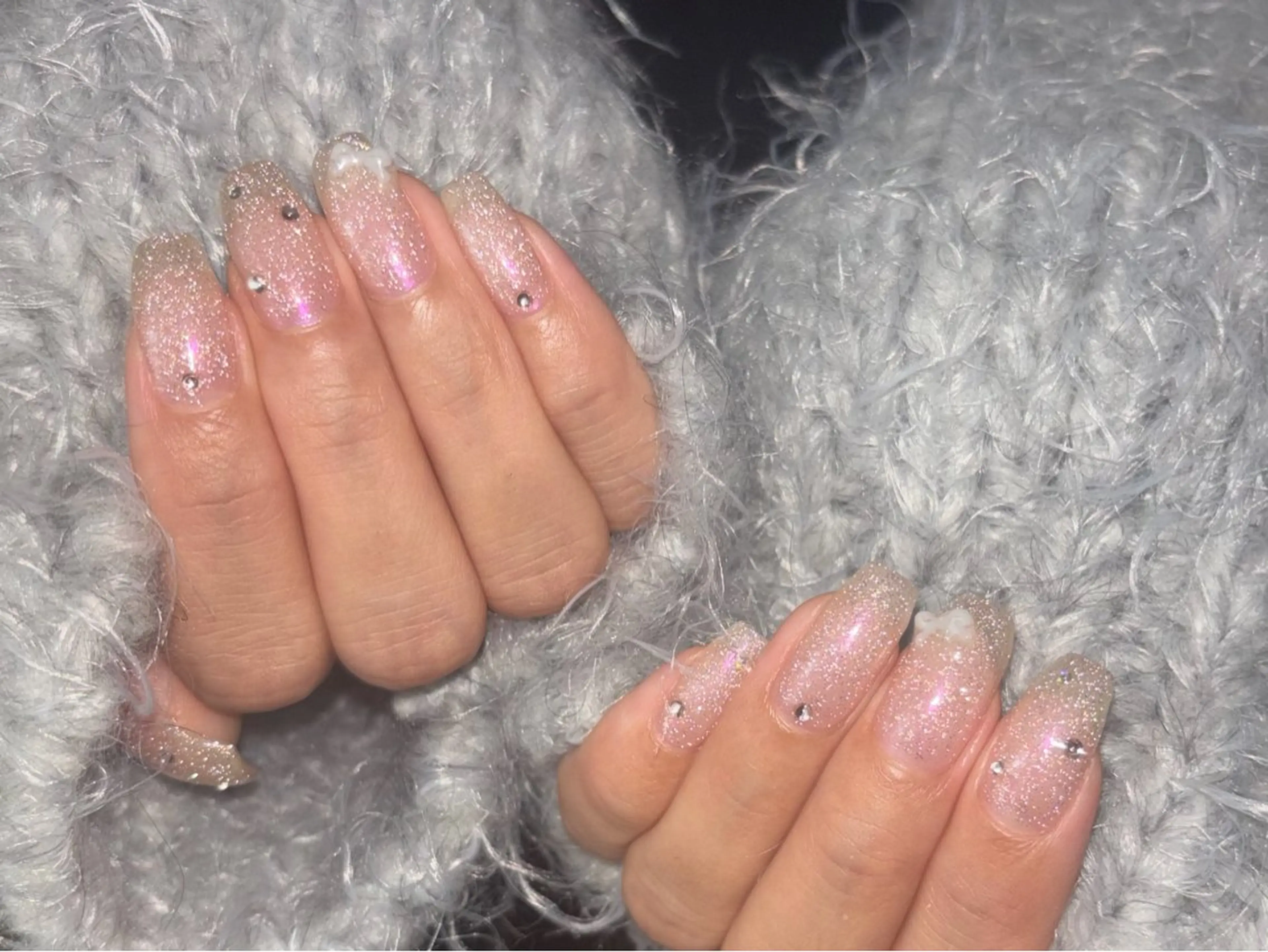 ネイル フラッシュネイル ミラーネイル ハンドネイル macoto ネイル/渋谷のネイルデザイン