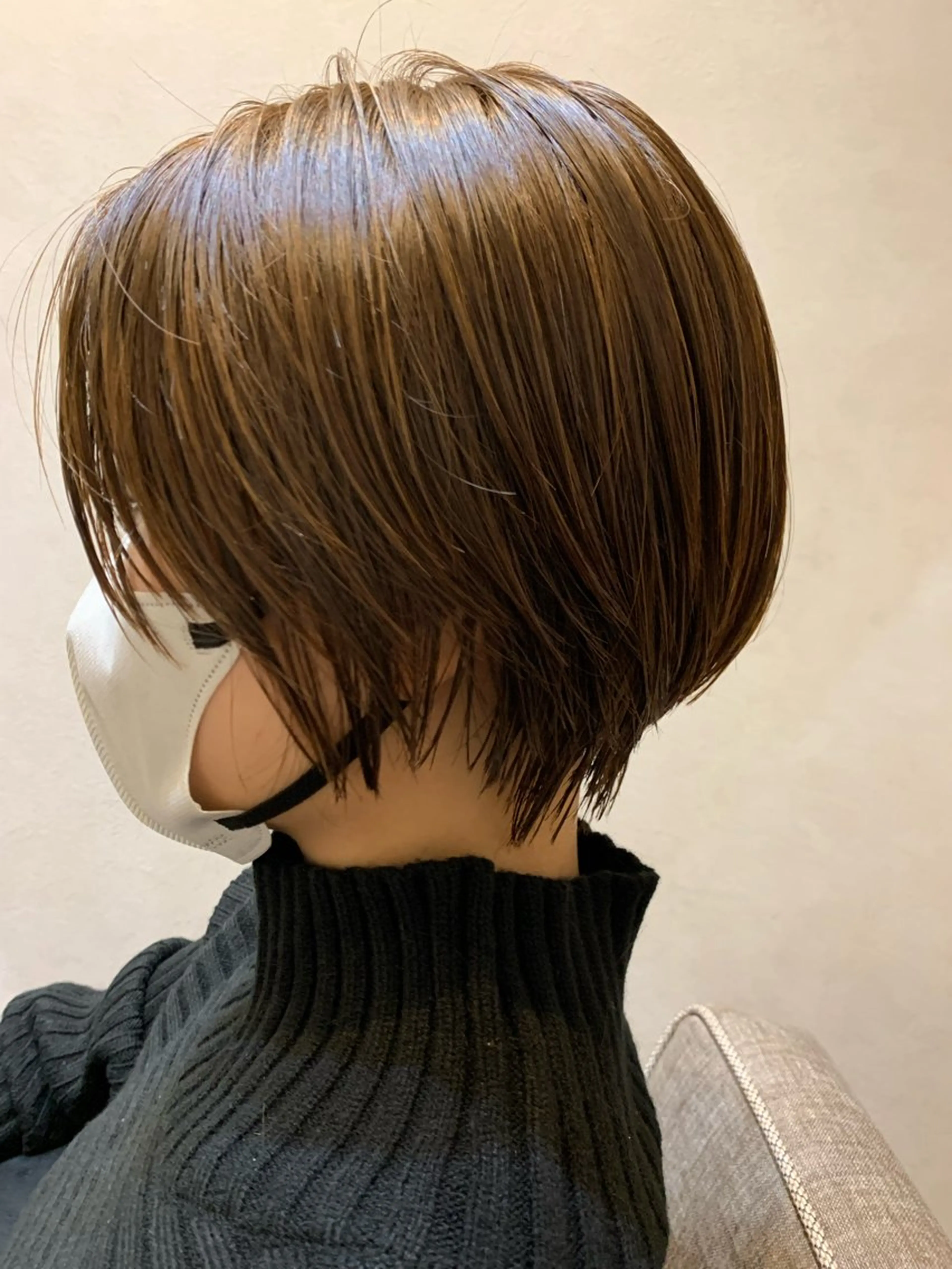 学生さんカット✂️最高級カラー🌈#ウルフ#エギョモリ#ヨシンモリの写真