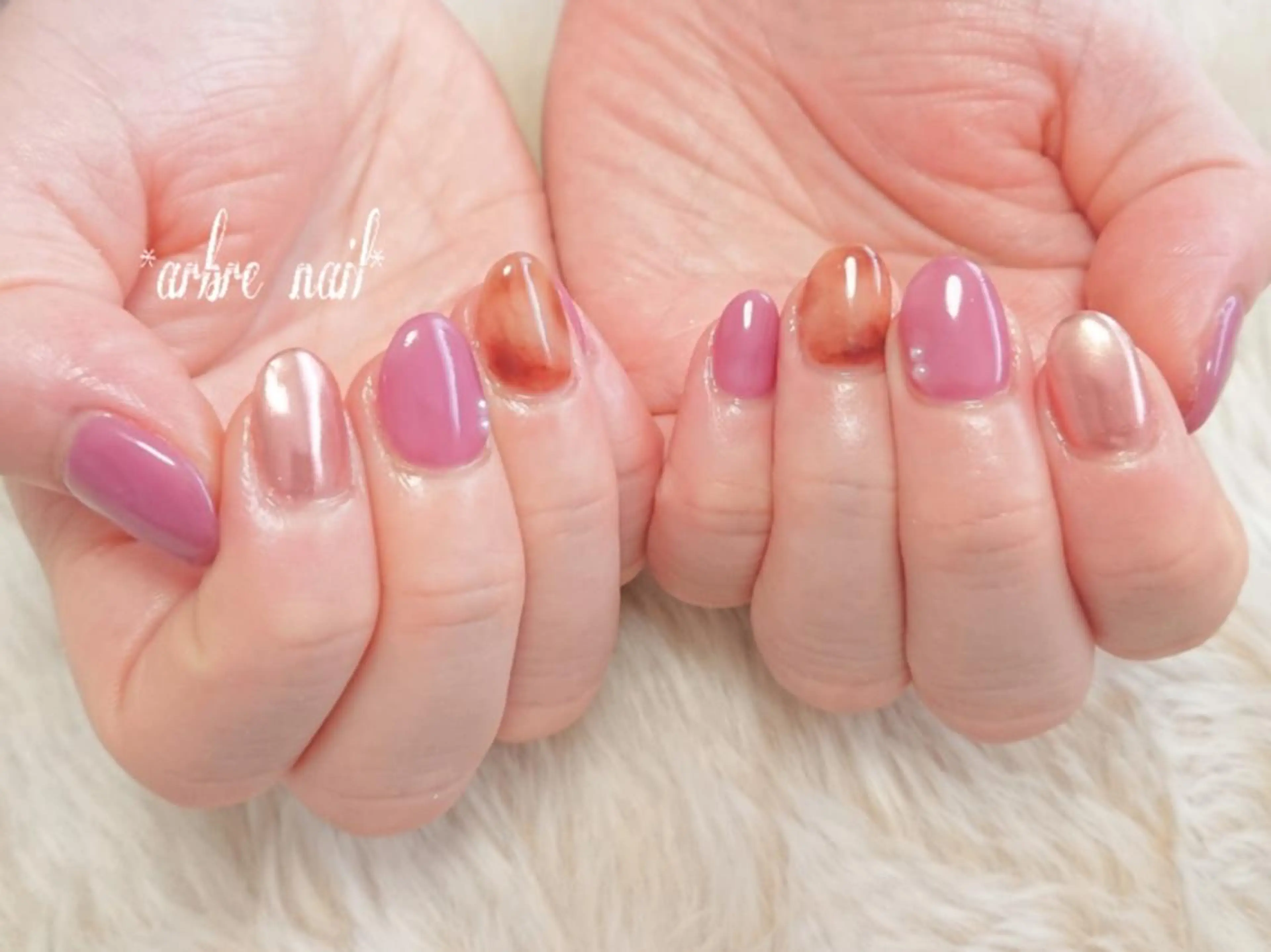 ネイル ✯.。 arbre  nail 。✯.のネイルデザイン
