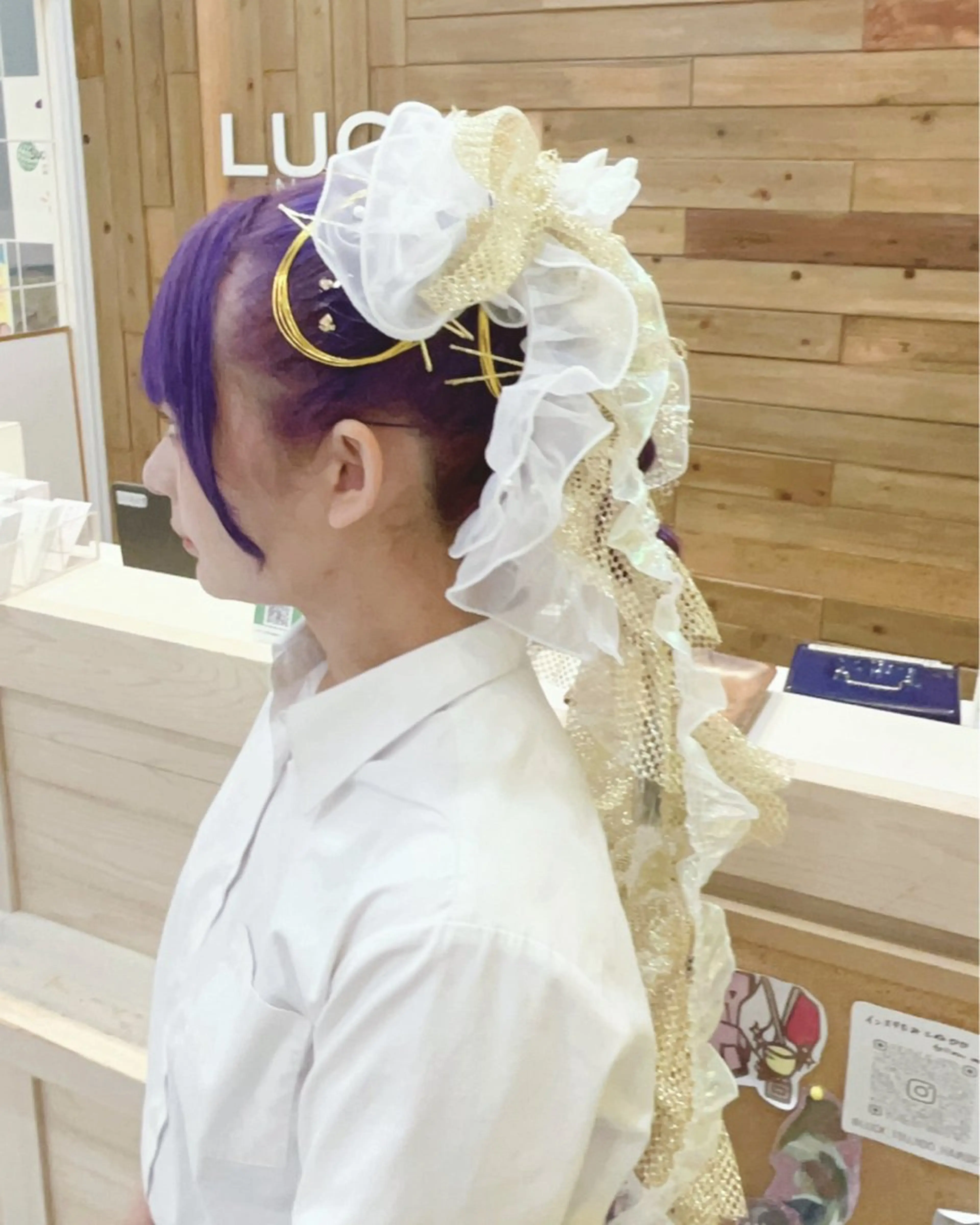 ロング ヘアアレンジ 裾カラー/Aya🥀のヘアスタイル