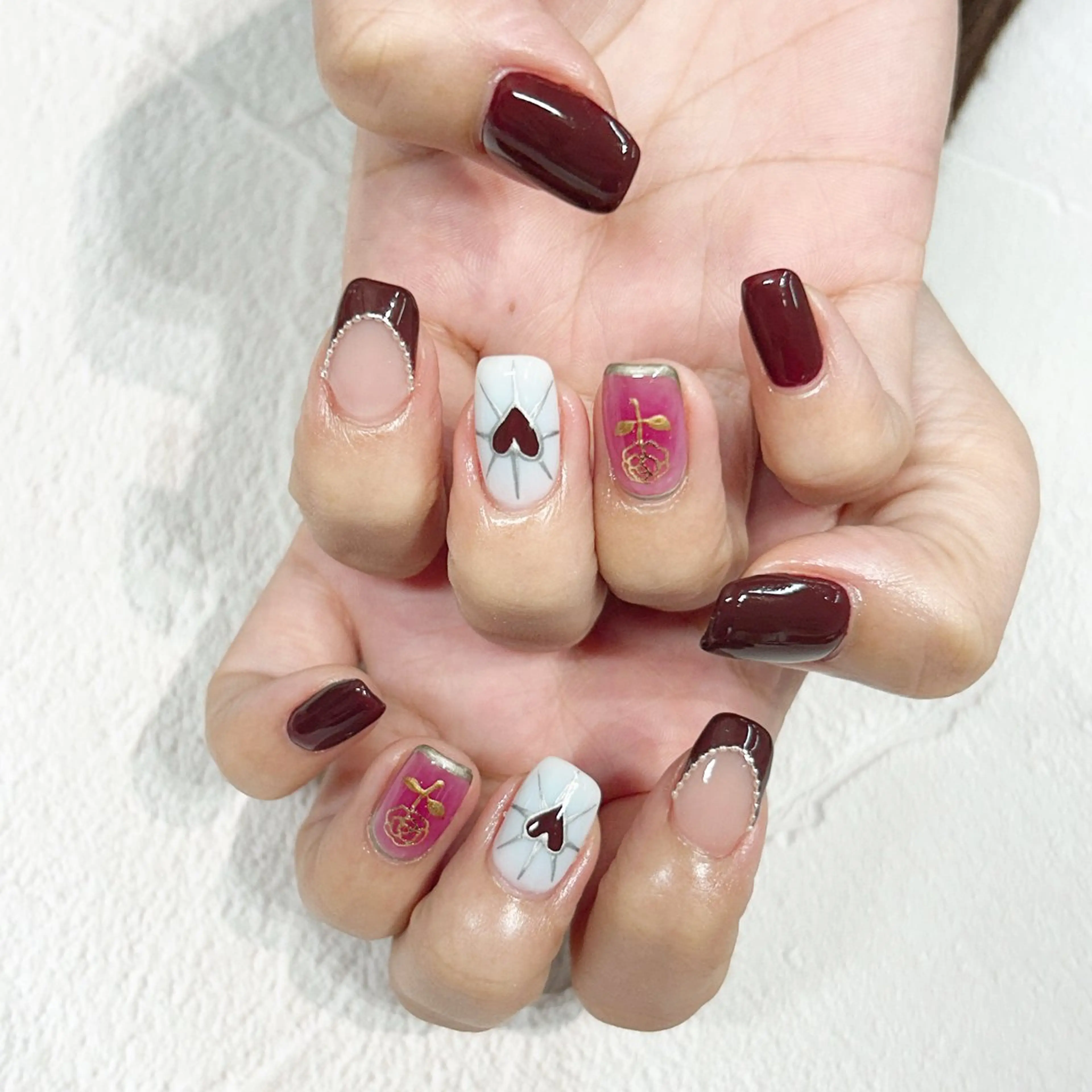 ネイル アートネイル 藍野 裕子のネイルデザイン