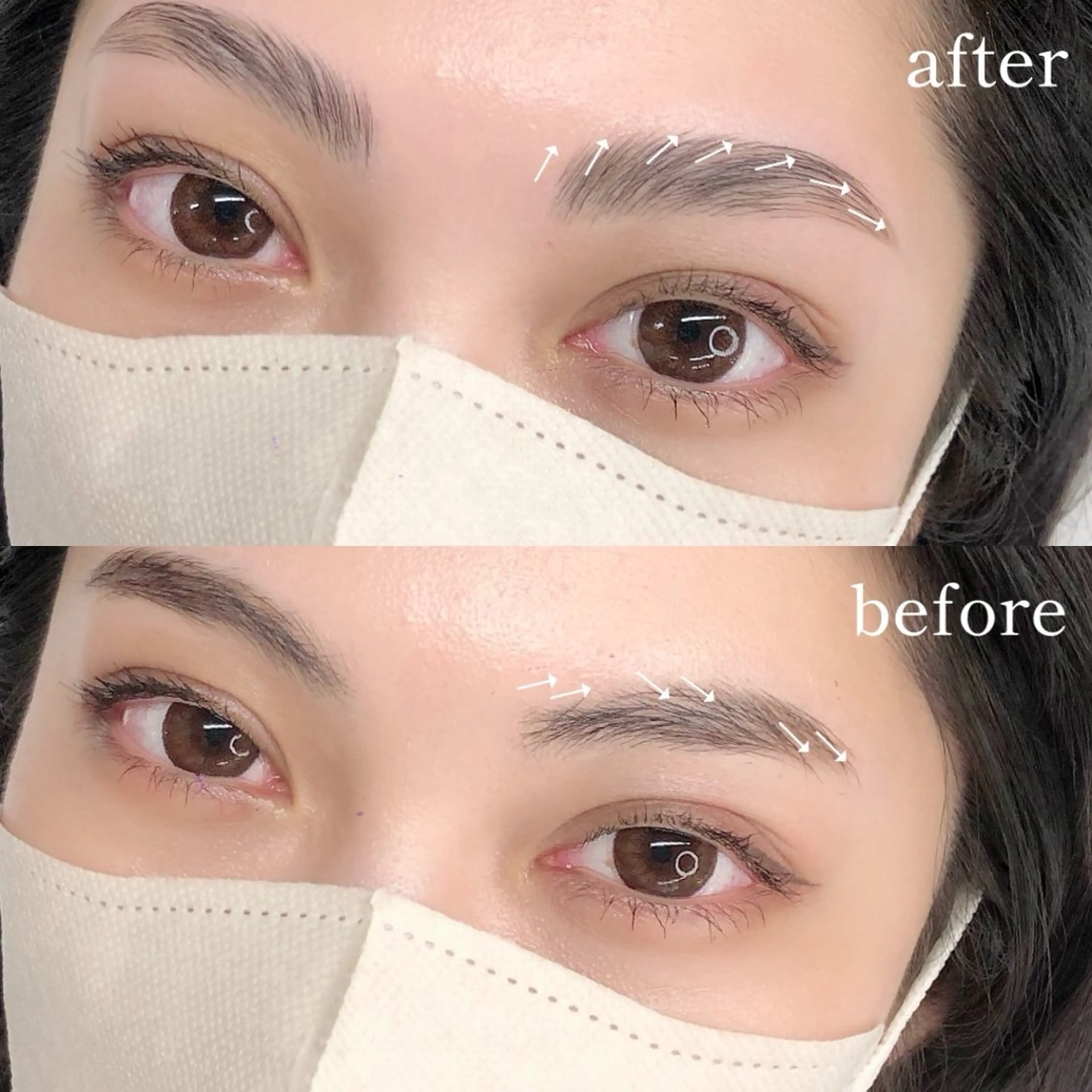 アイブロウ 【EYEonME】 伊達 亜依香のマツエク・マツパデザイン