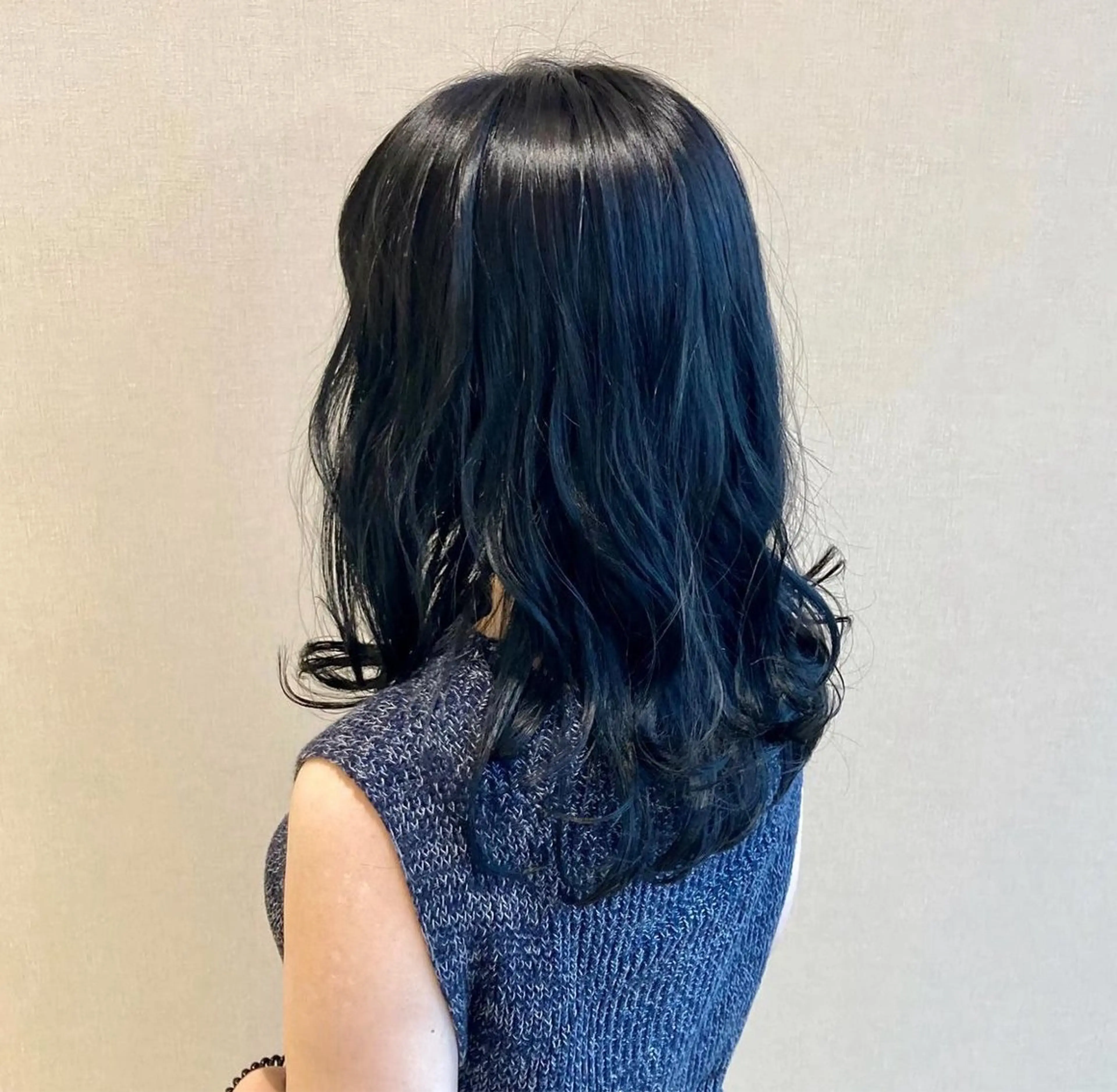 カラー ネイビーカラー 北村 祐樹のヘアスタイル