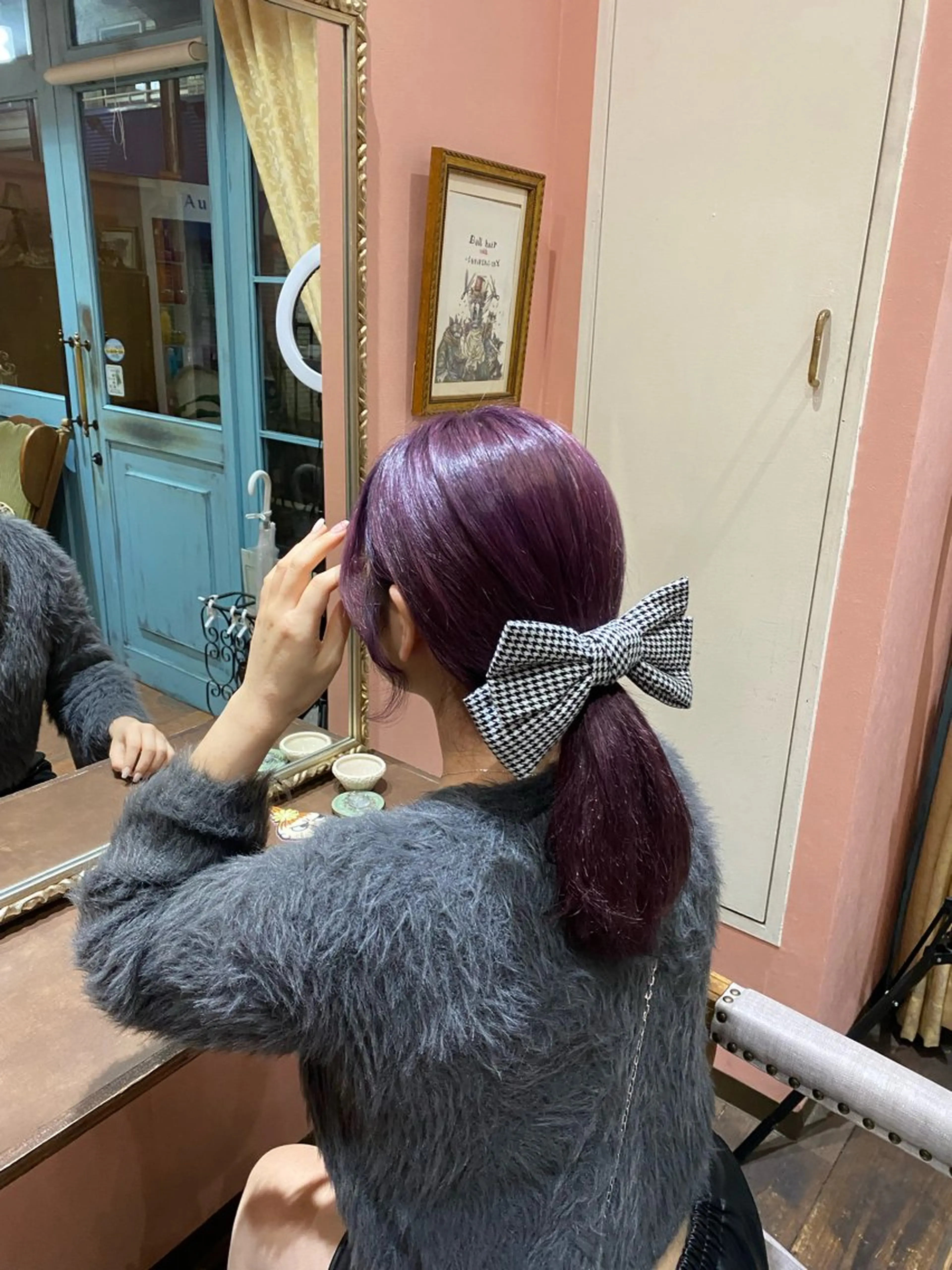 セミロング カラー 海音 心斎橋美容室のヘアスタイル