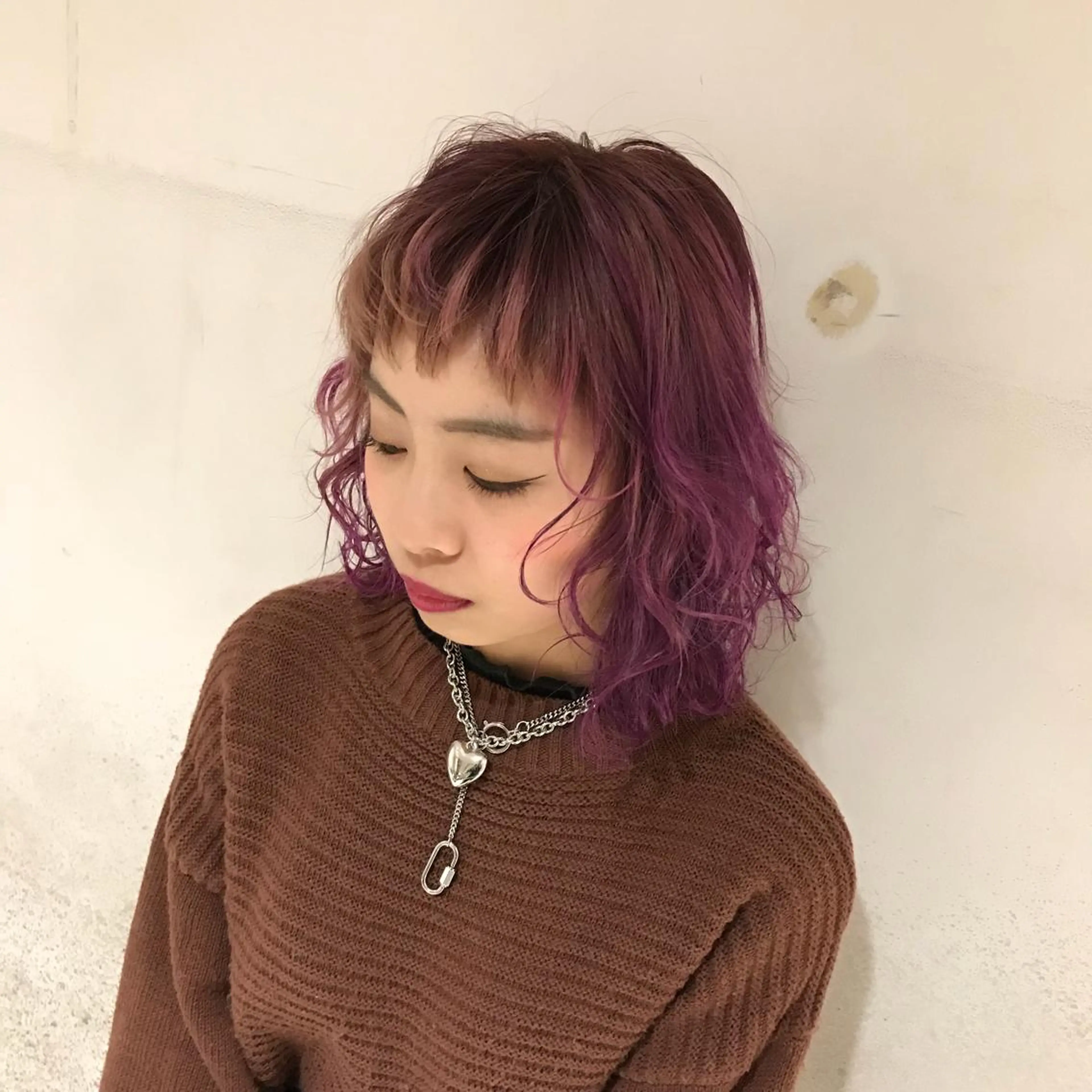 ミディアム 福原 優介のヘアスタイル