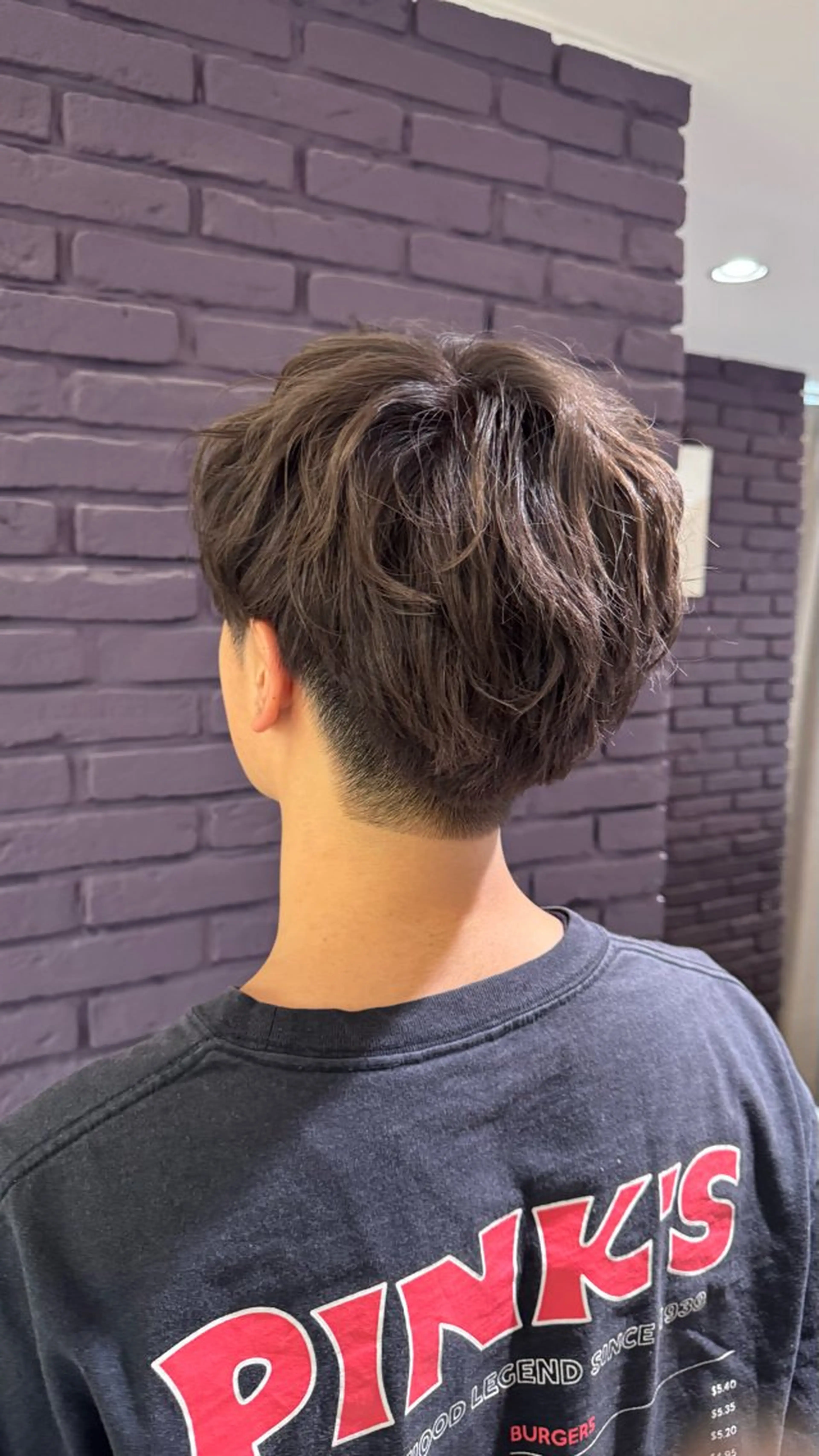 メンズ カット 颯馬/ハイトーン/ 透明感/韓国/メンズのヘアスタイル