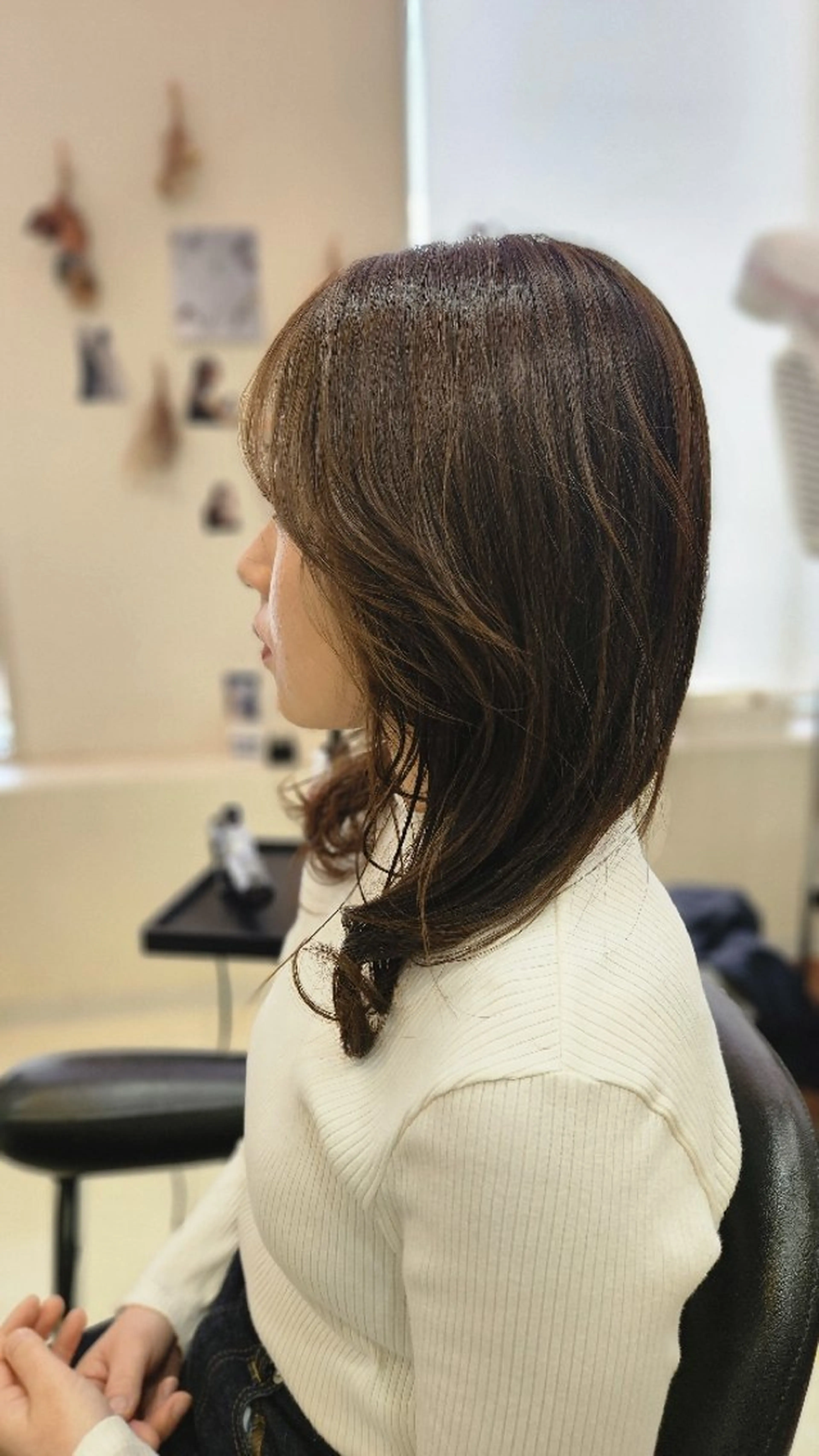 セミロング 林慶吾/ショート /ダメージレスカラーのヘアスタイル