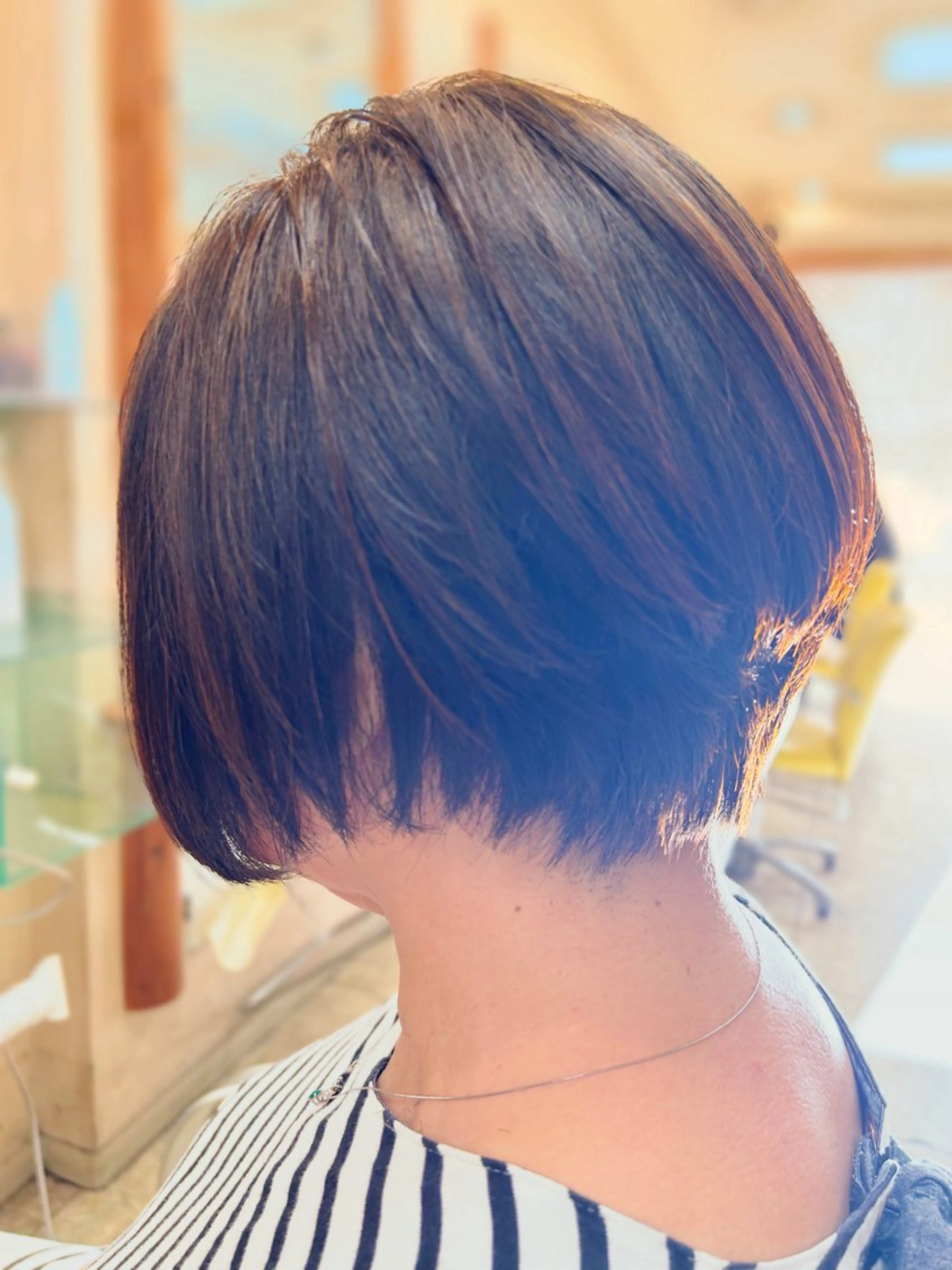 ショート カット タニモト ミユキのヘアスタイル