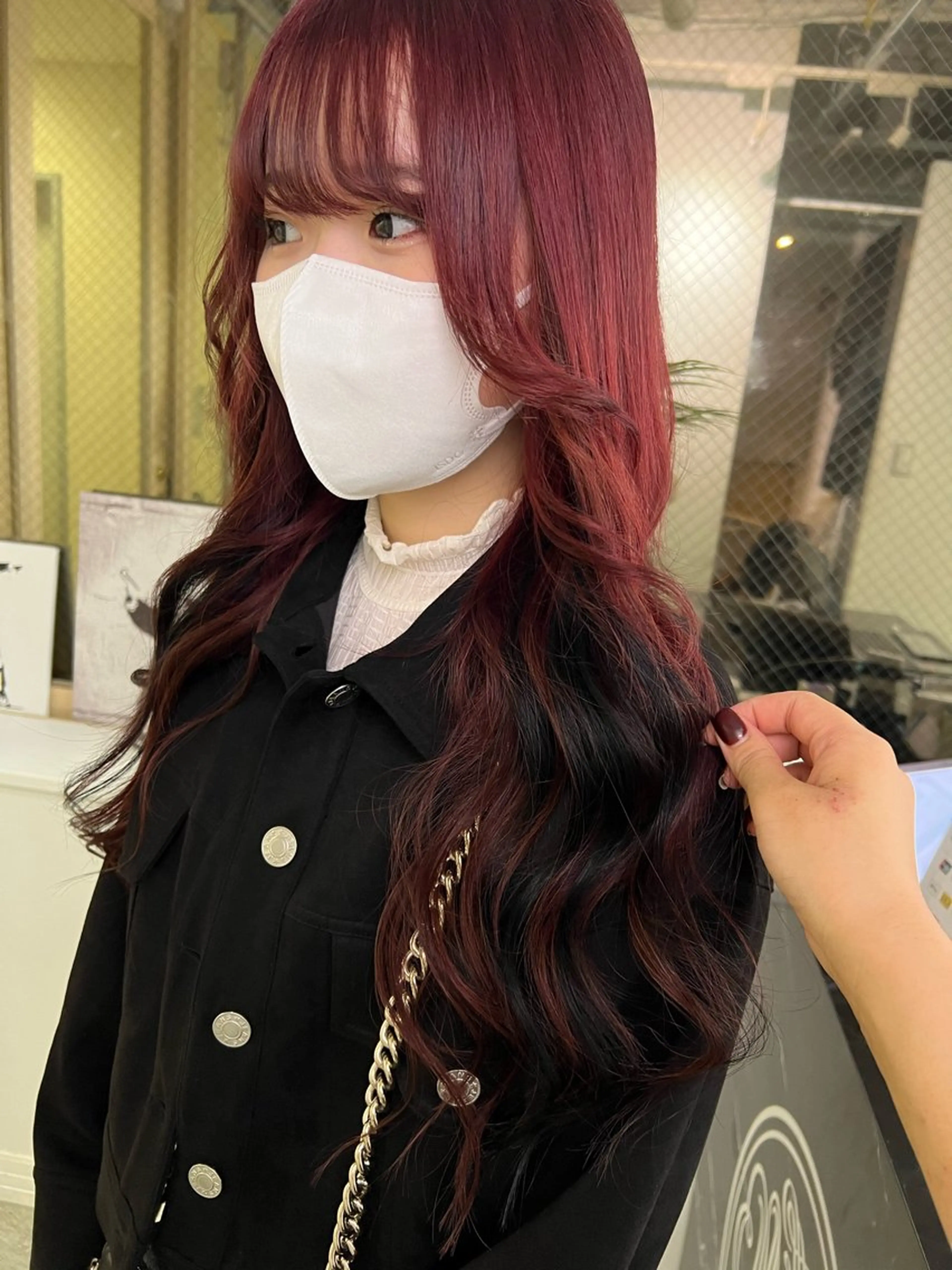 ロング プルエクステ エクステ プルエクステ 🖤MIYUのヘアスタイル