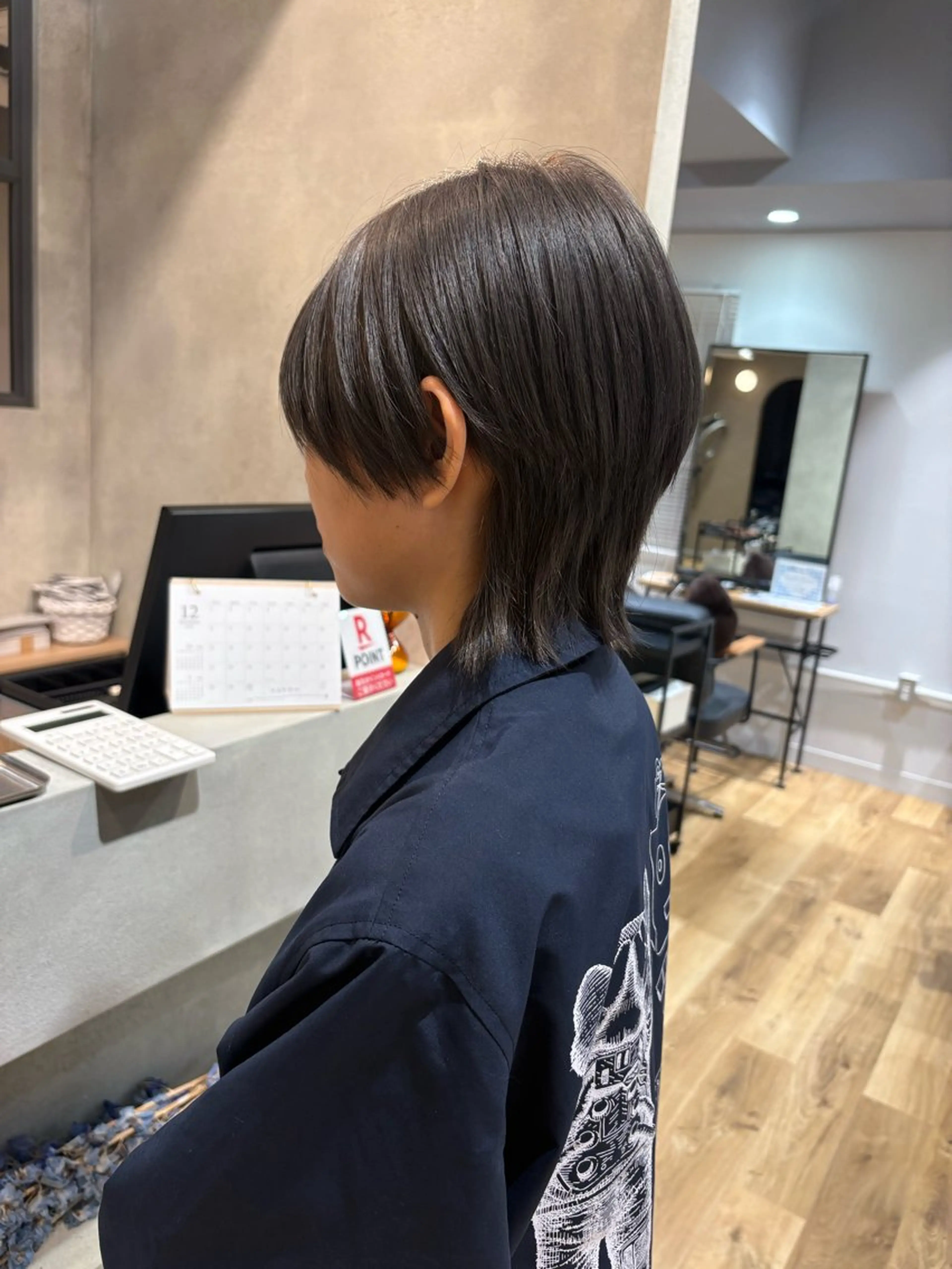 ショート ウルフカット まつい みるのヘアスタイル