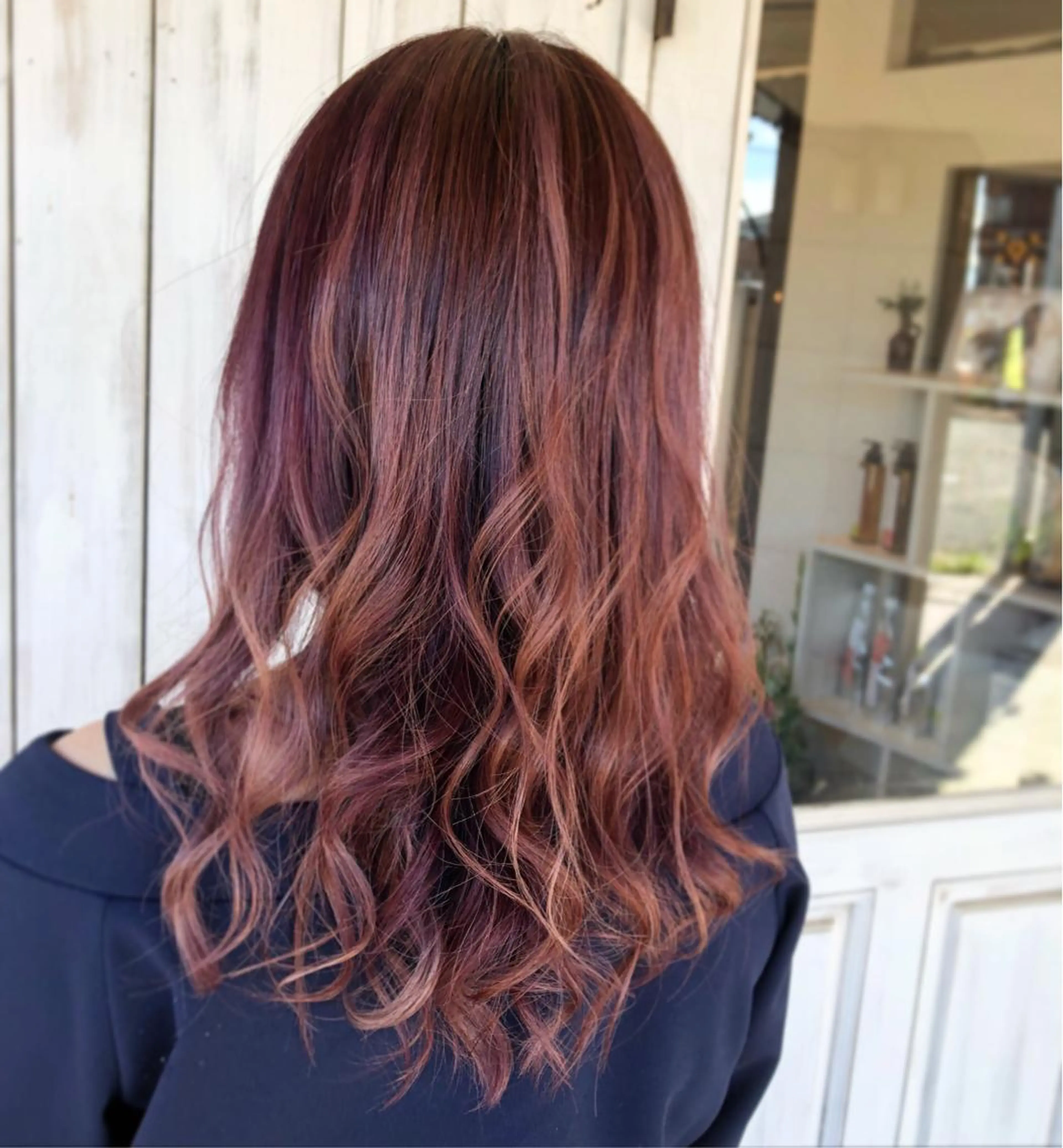 ロング カラー 谷口ゆめ/縮毛矯正/ 大人女子/眉ワックスのヘアスタイル