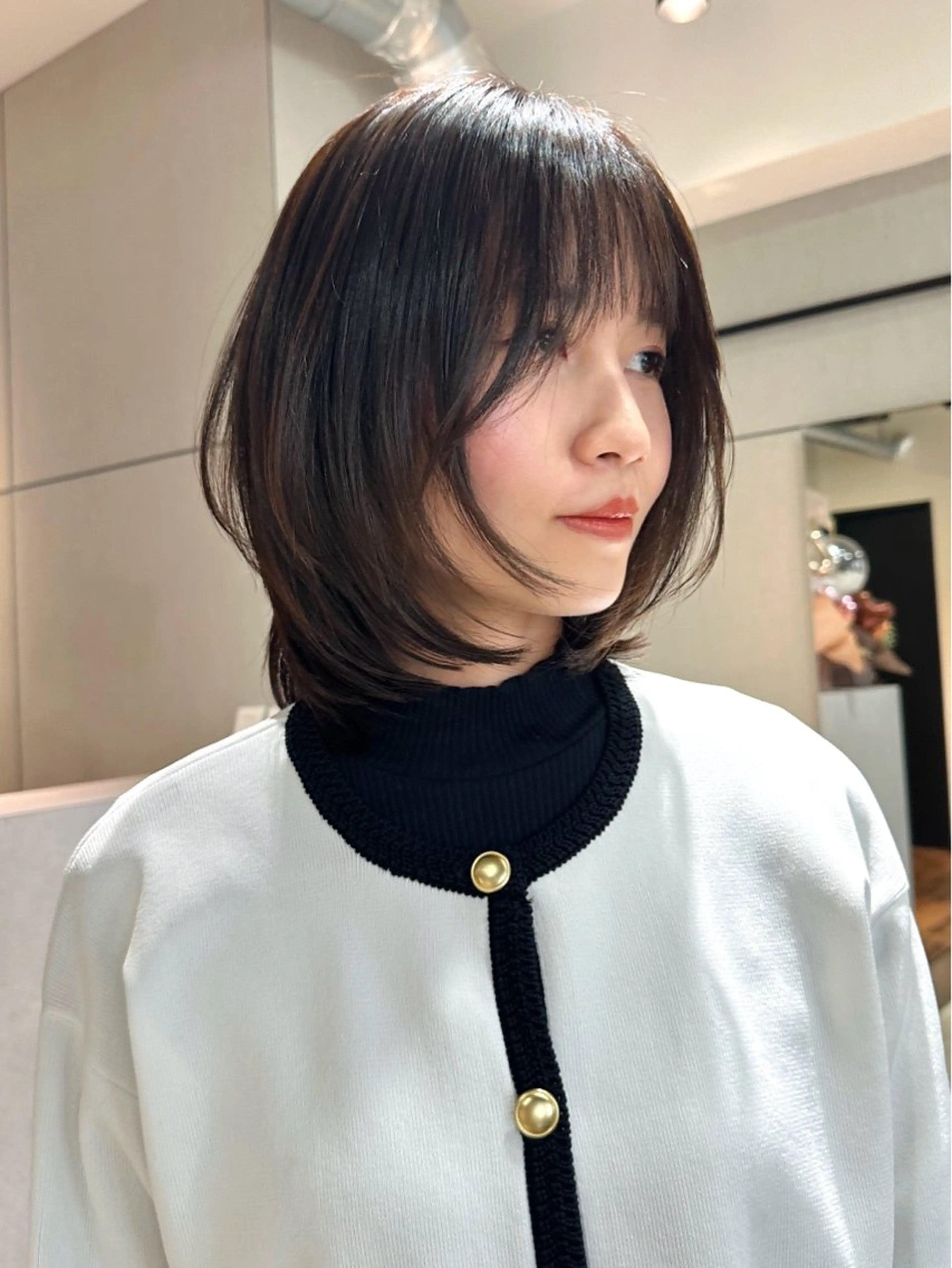 ショート カラー パーマ kazuki【顔周り ×レイヤーカット】のヘアスタイル