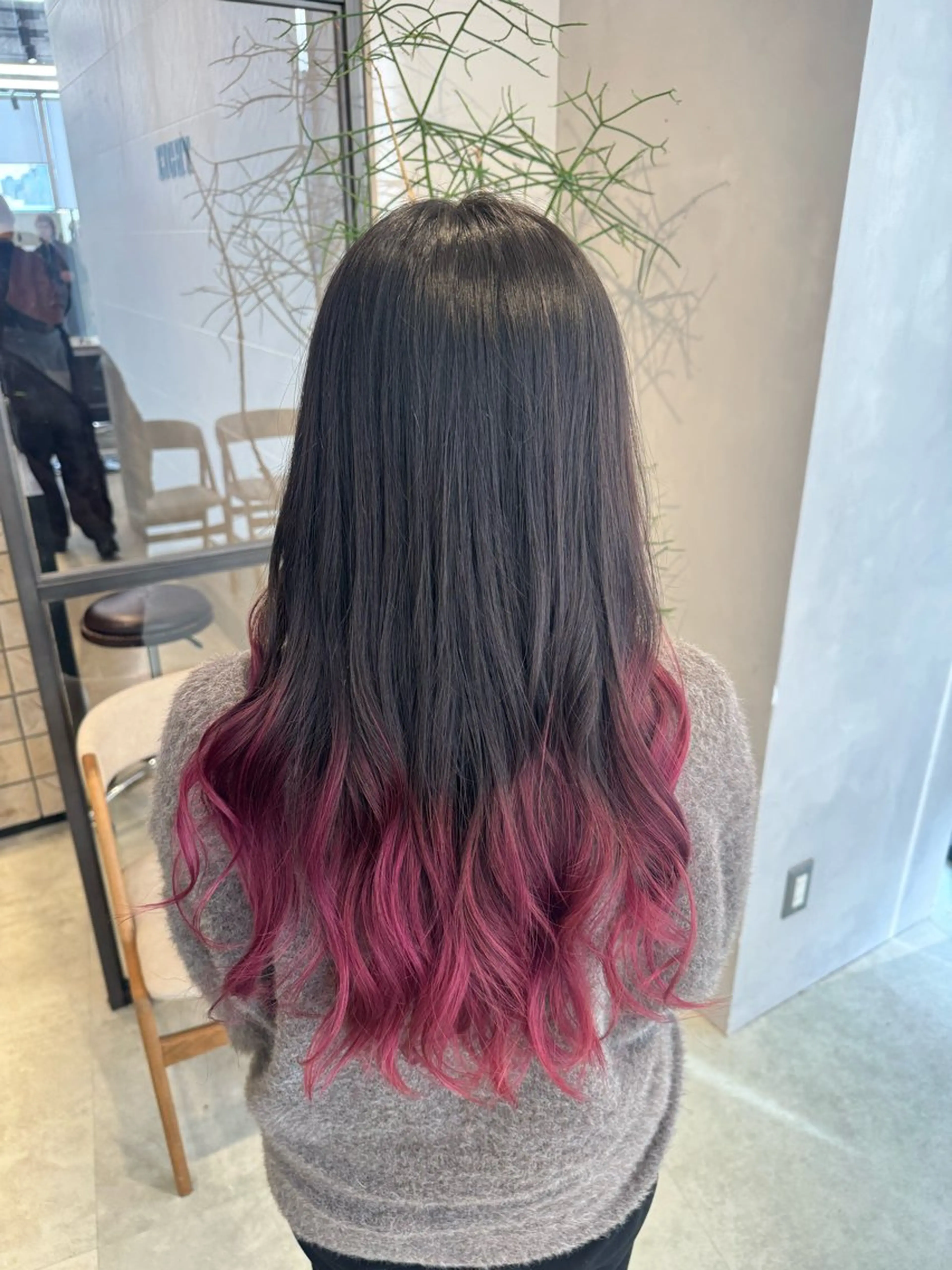 カラー ピンクカラー カット ヘアカラー トリートメント 透明感カラー✨艶髪 制作🌱山根あゆみのヘアスタイル