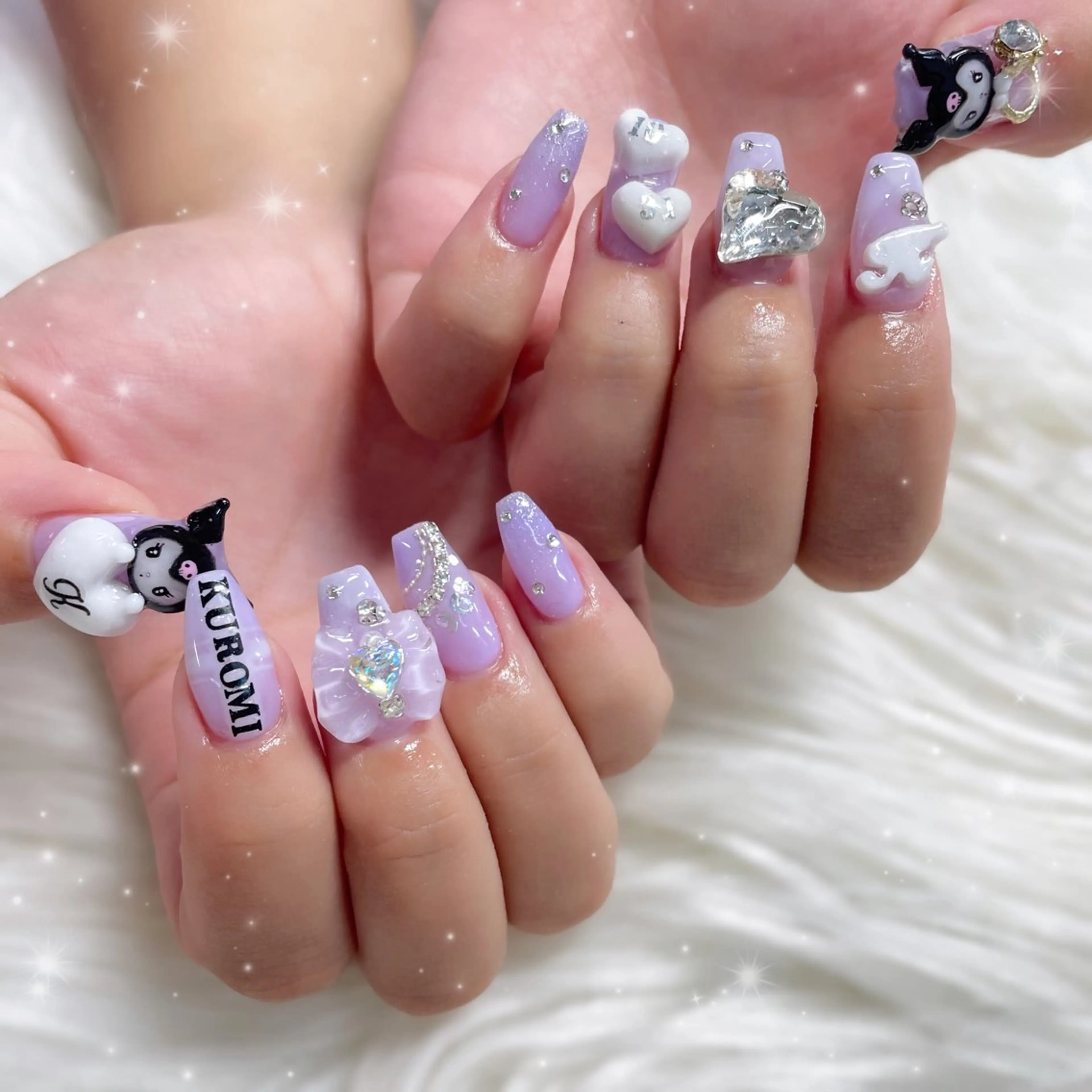 ネイル ハート 💕WOLTOKYO 池袋💕maiのネイルデザイン