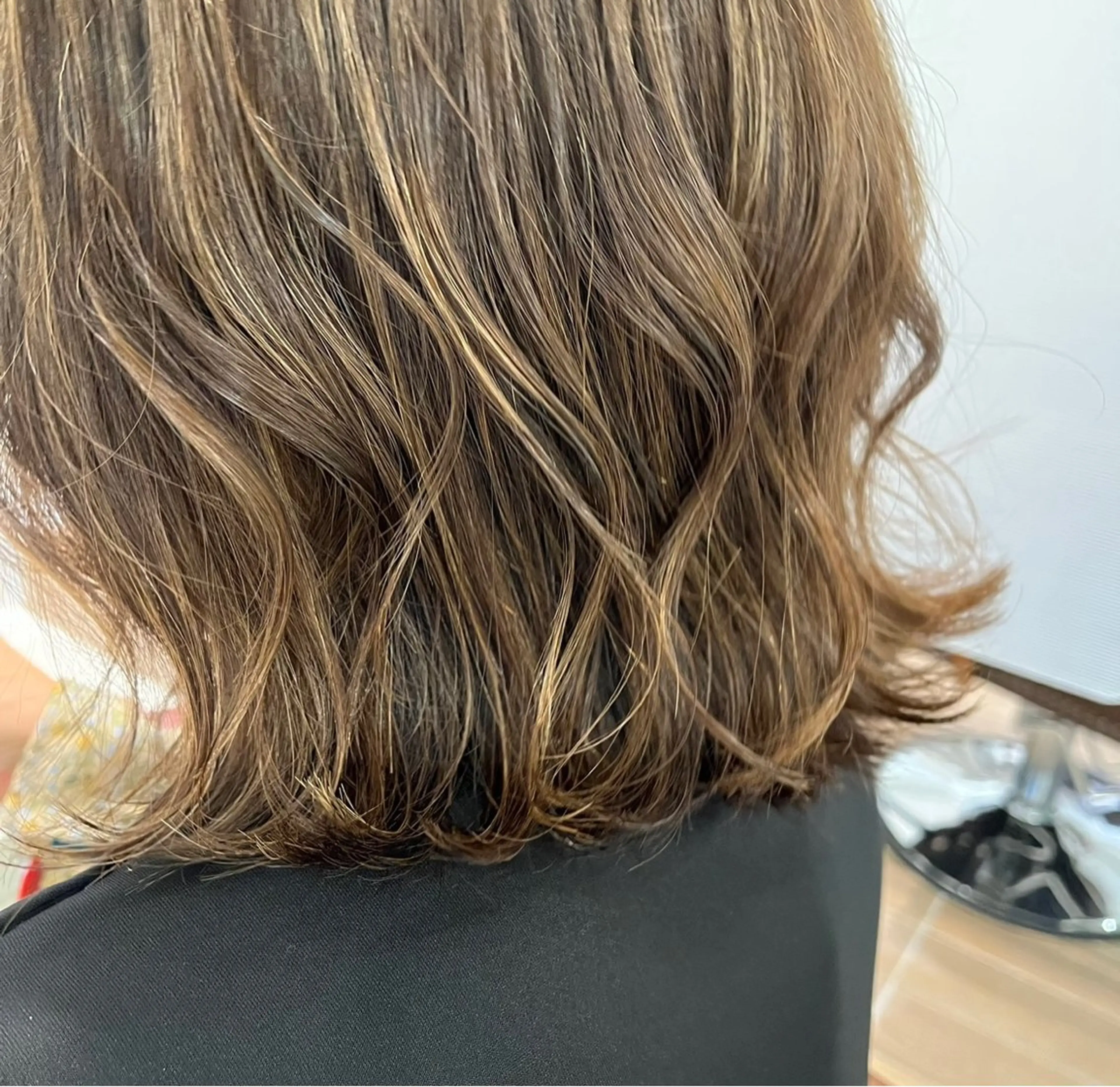 ミディアム 白髪染め /増田桃子のヘアスタイル