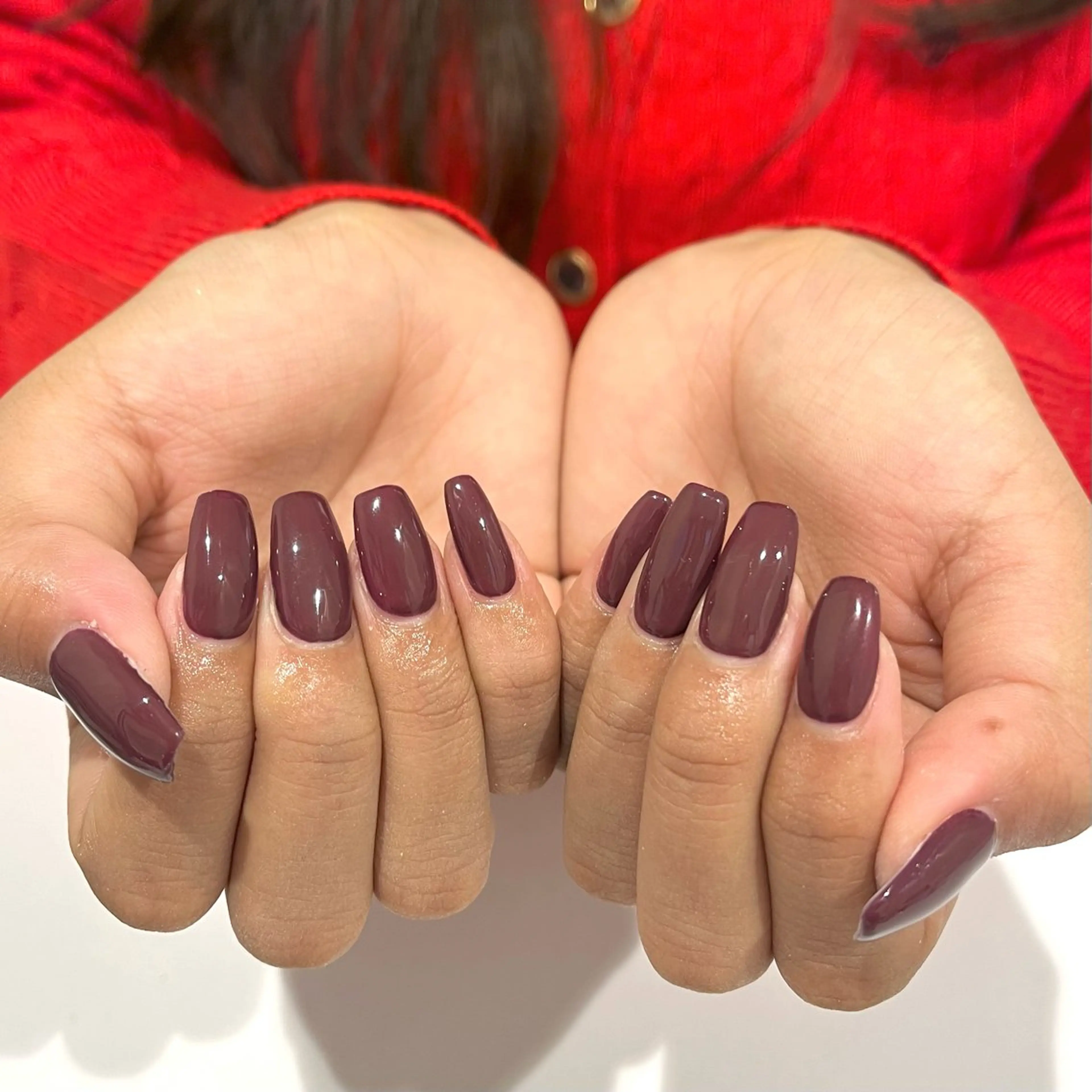 ネイル ワンカラーネイル eight nail 春菜のネイルデザイン