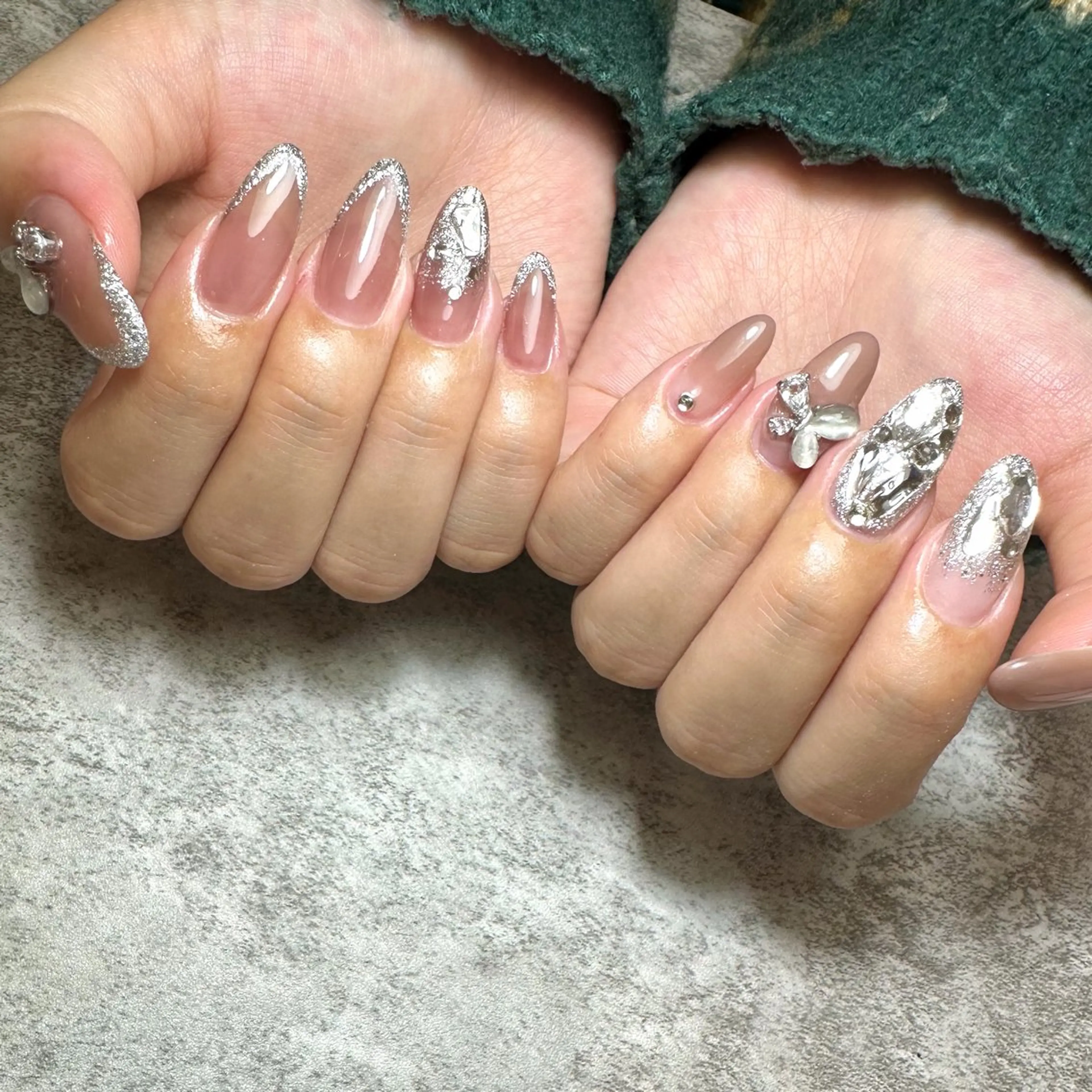 ネイル キラキラネイル Mii nailのネイルデザイン