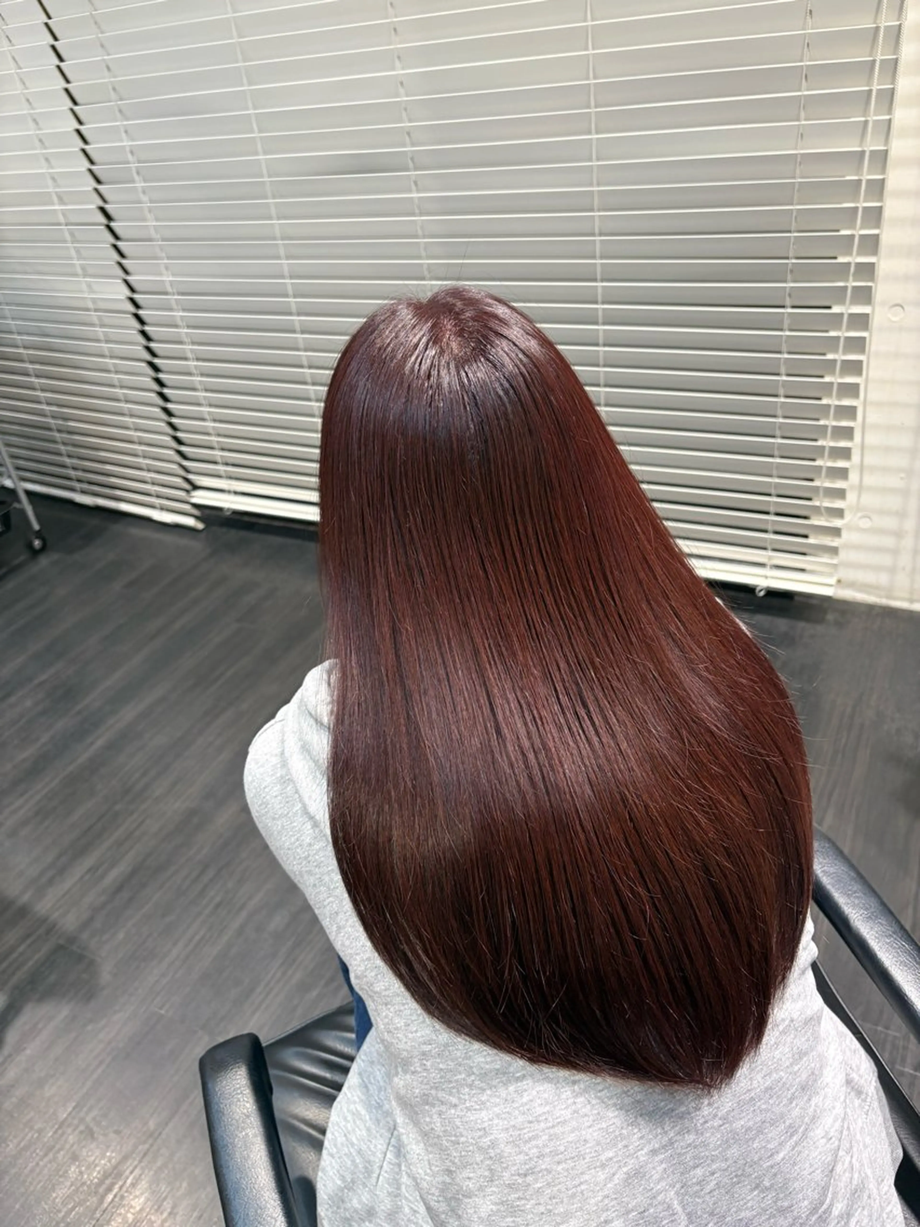 セミロング 細田 碧のヘアスタイル