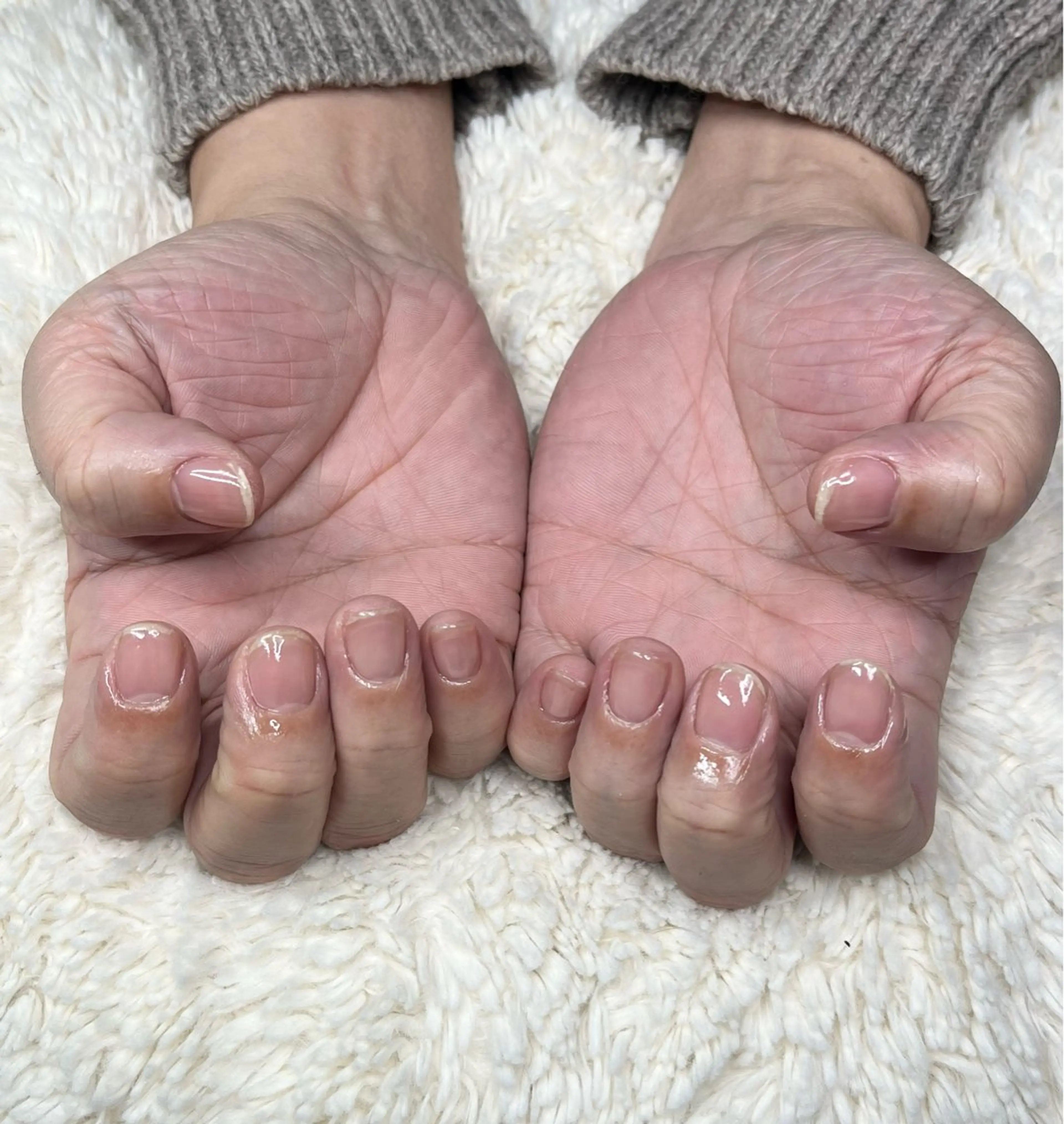 ネイル クリアネイル メンズネイル nailroom HARU.のネイルデザイン