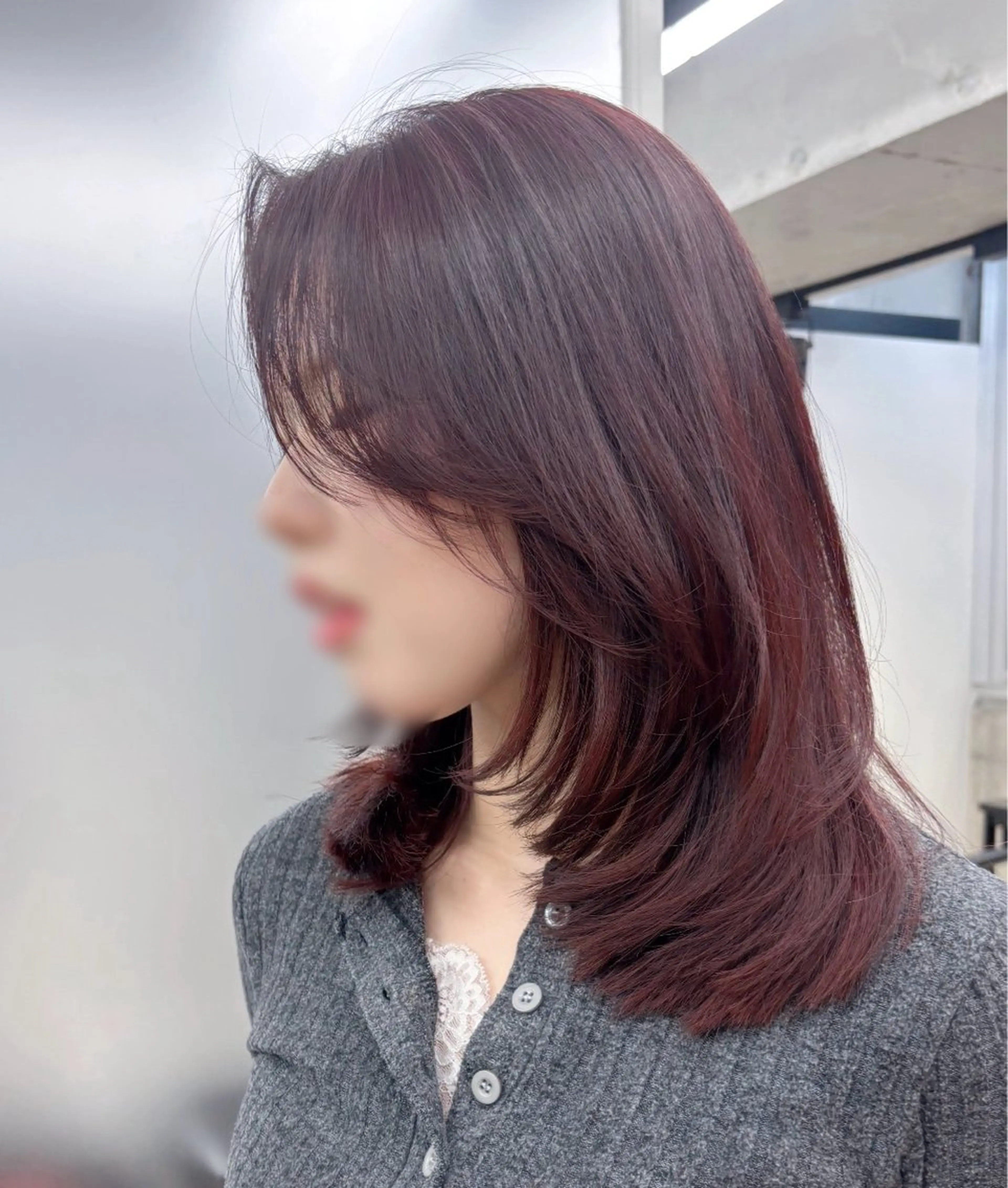 【まずはこれ✨】リセット+カット+透明感カラー+髪質改善+リンゴ幹細胞🍎の写真