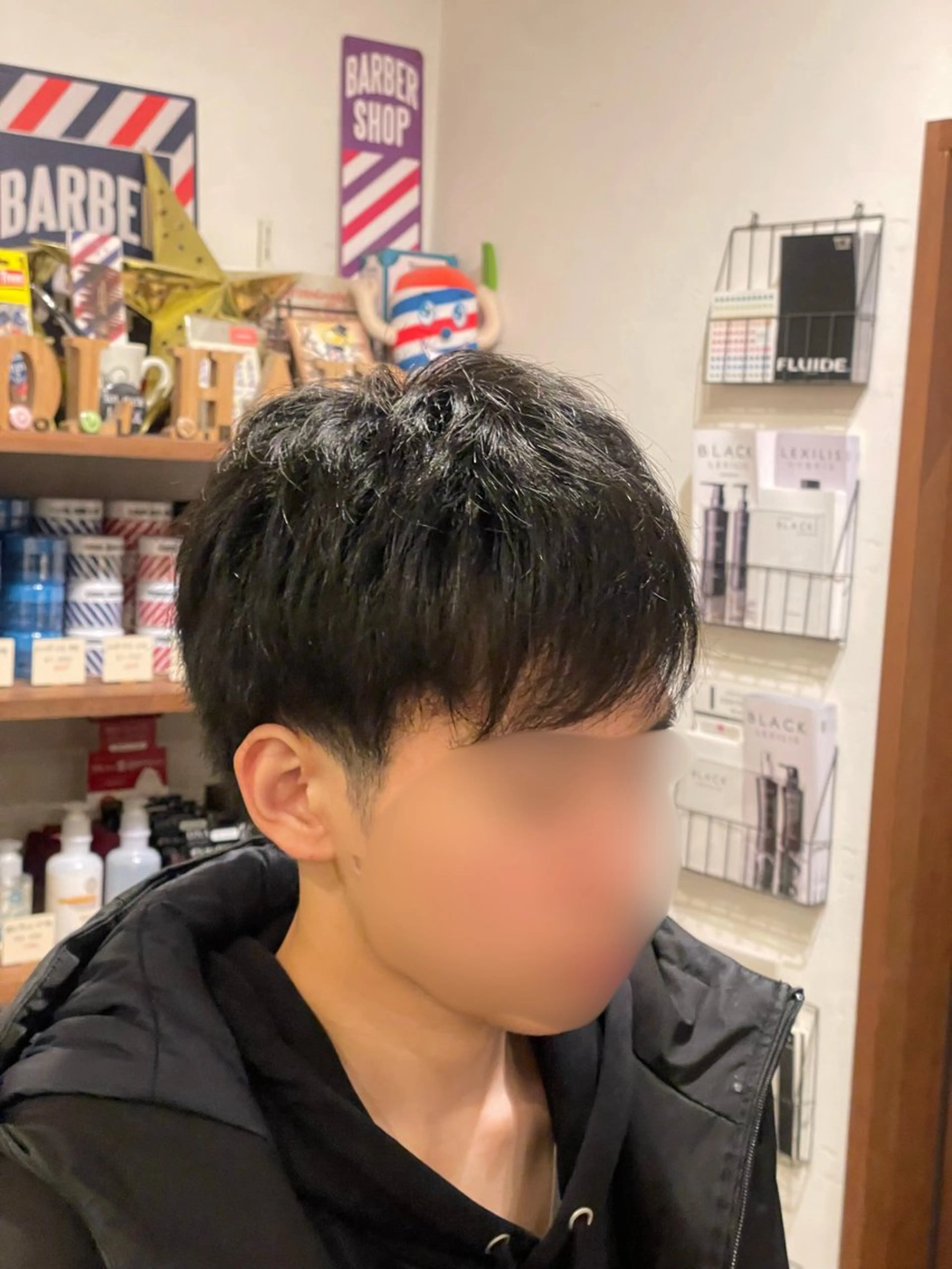 ショート メンズ 永井 景梧のヘアスタイル