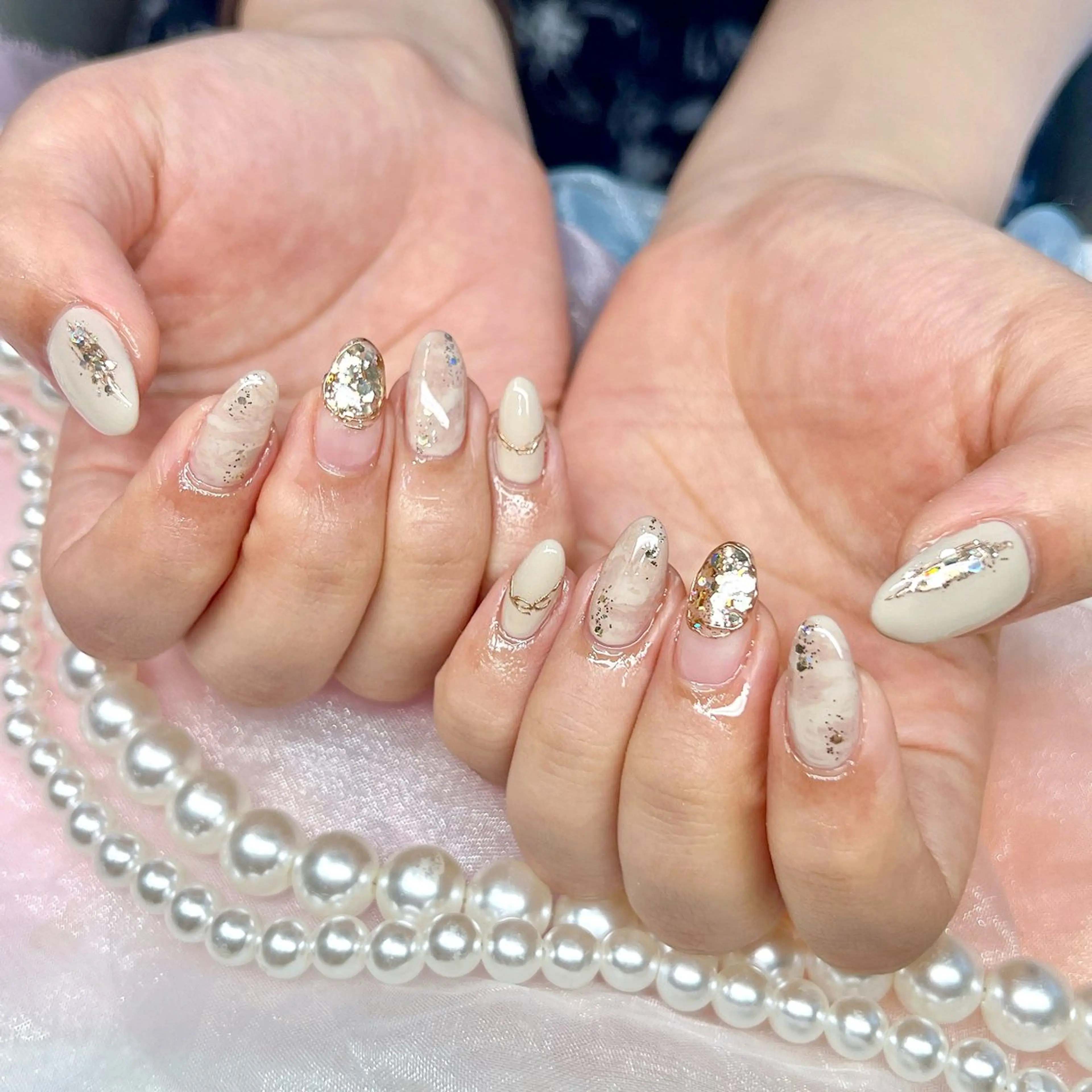 ネイル ニュアンスネイル ハンドネイル NailSalon MAHINAのネイルデザイン
