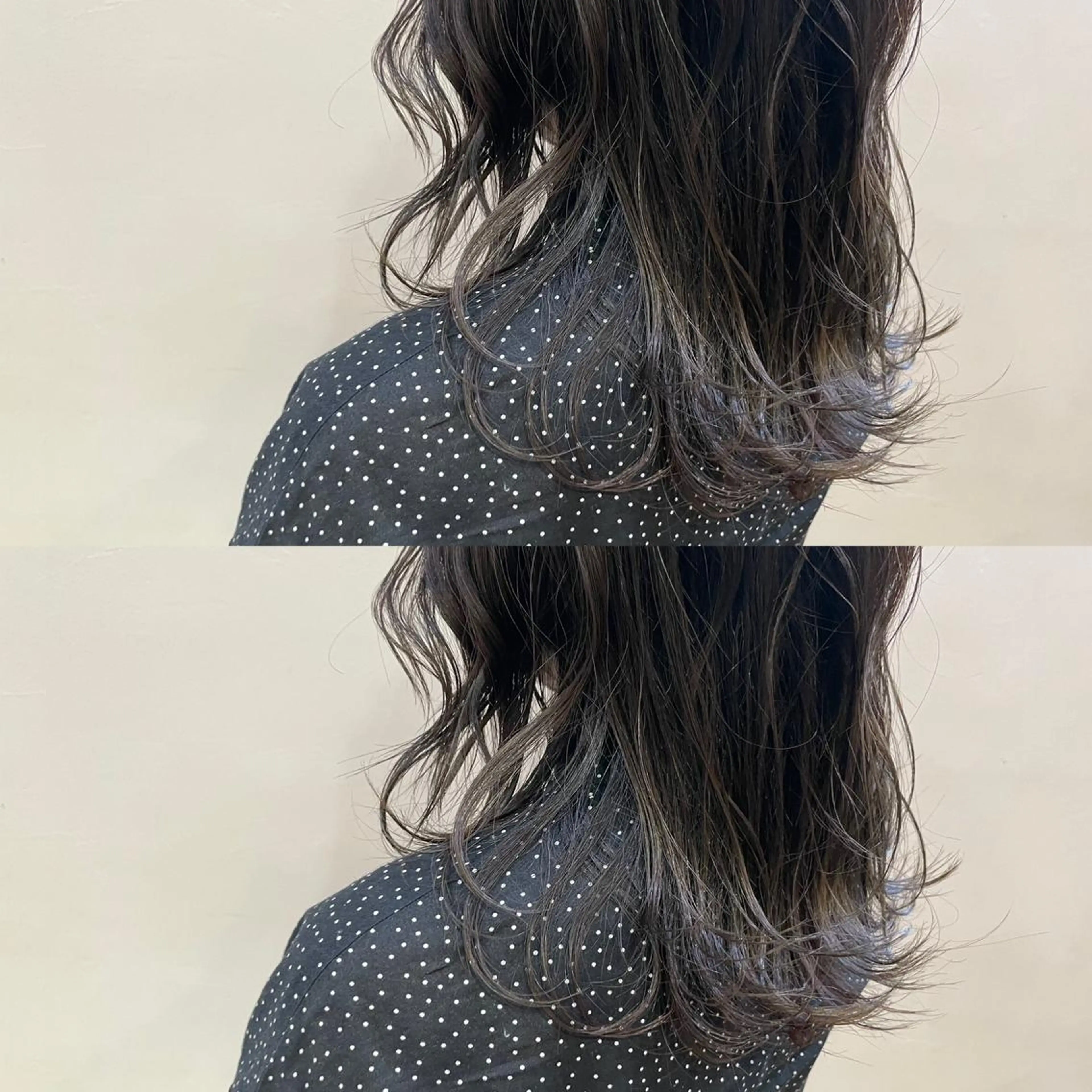 セミロング カラー AKI 🐉のヘアスタイル