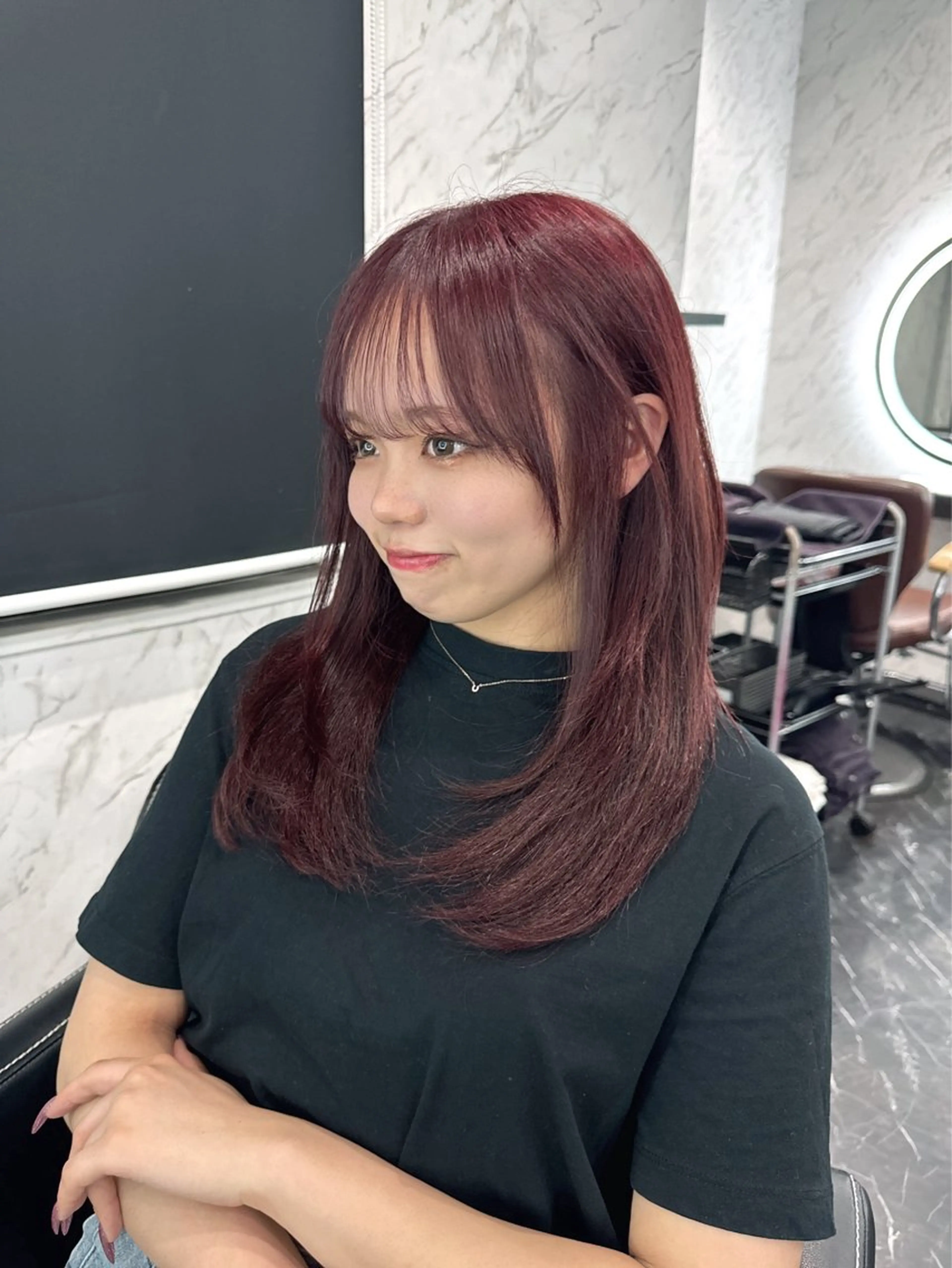 【艶髪】ワンカラー＋スプリナージュトリートメント❤︎の写真